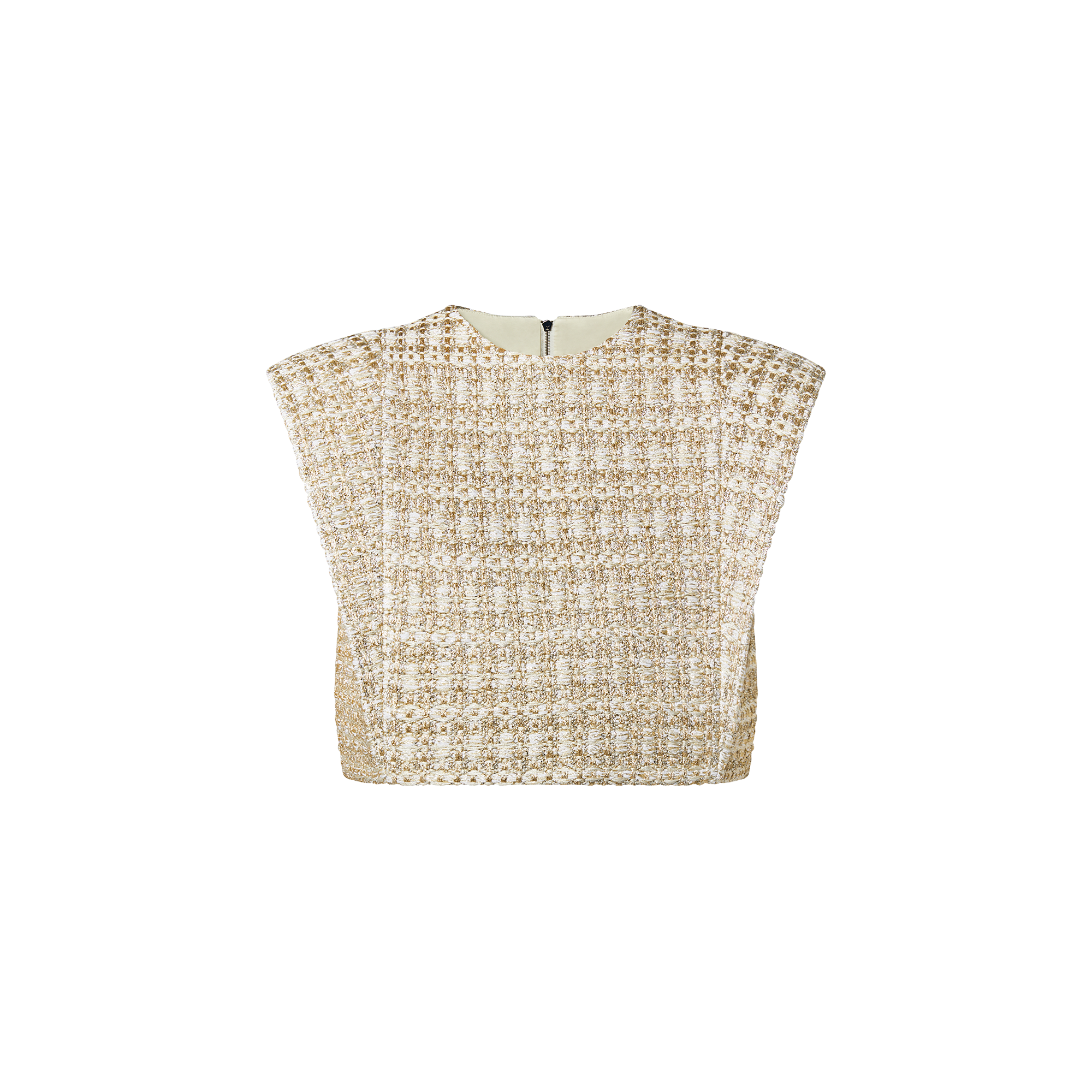Louis Vuitton Lurex Tweed Tapered Box Top  – Women – Ready-to-Wear 1AAY5U
