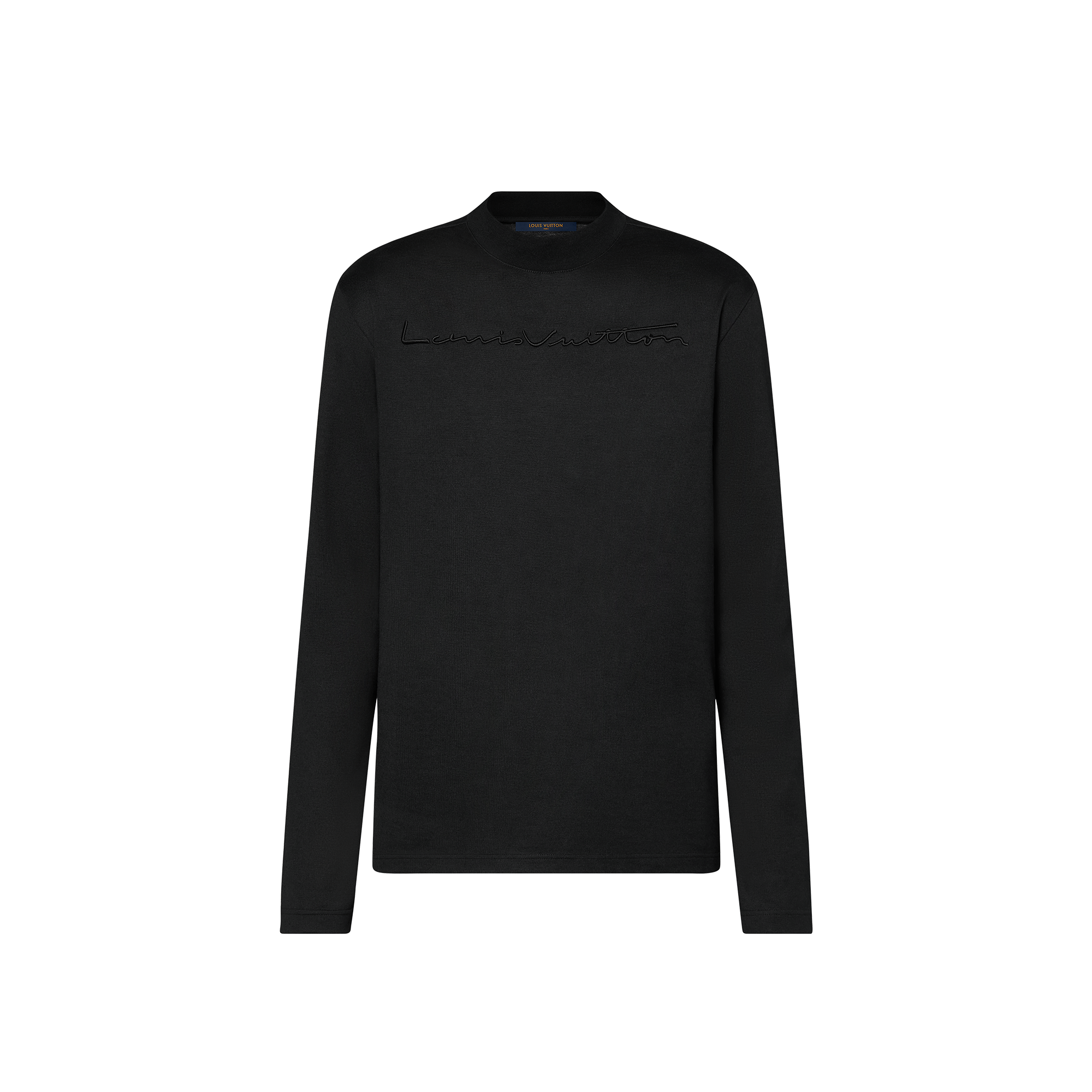 Louis Vuitton LV 3D Embroidered Long-Sleeved Tshirt – Men – Ready-to-Wear 1AATBC L