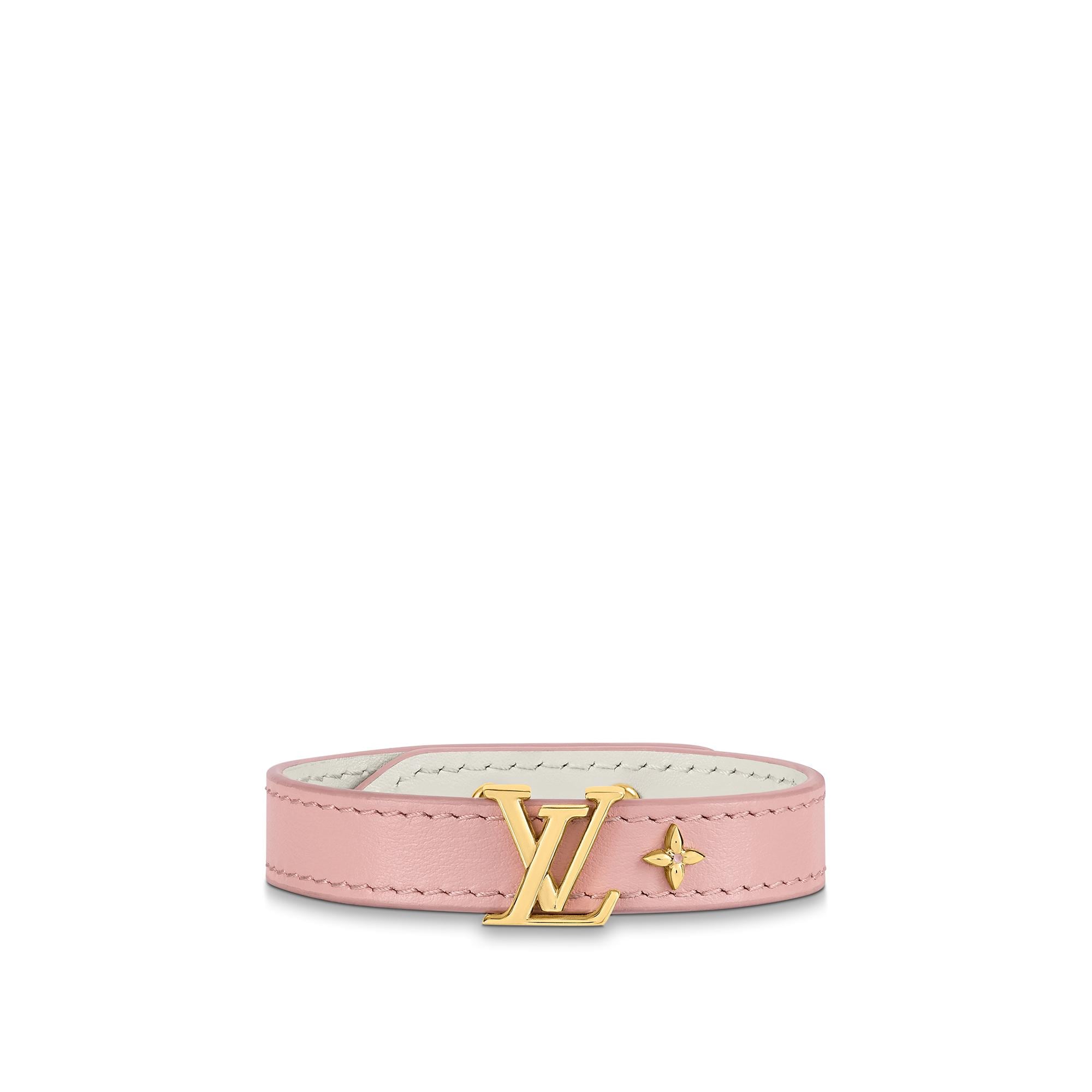 Louis Vuitton LV Iconic Bracelet Other Leathers – Women – Fashion Jewelry M8088E Powdery Pink