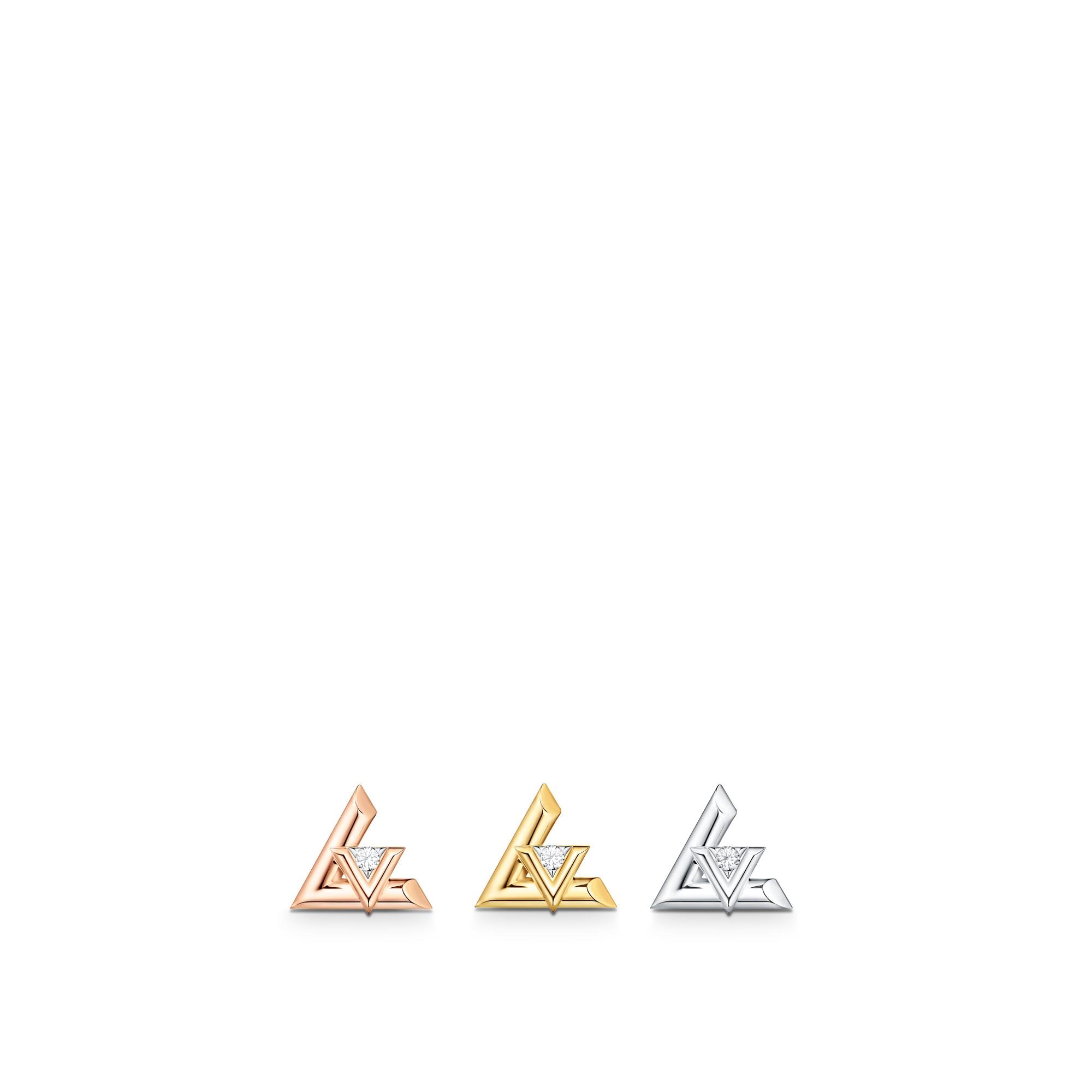 Louis Vuitton LV Volt One Stud, Yellow Gold And Diamond – Per Unit – Jewelry – Categories Q96969
