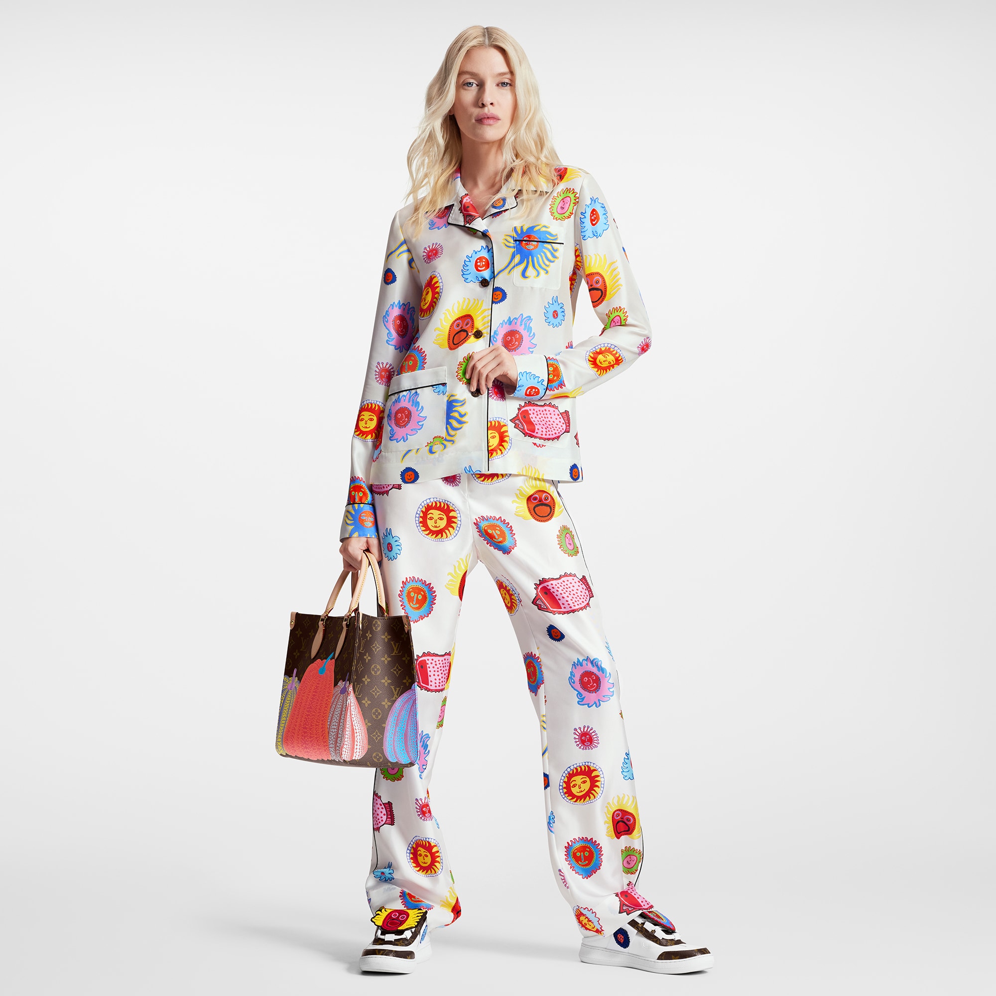 Louis Vuitton LV x YK Faces Pajama Shirt – Women – Ready-to-Wear 1AB7YC