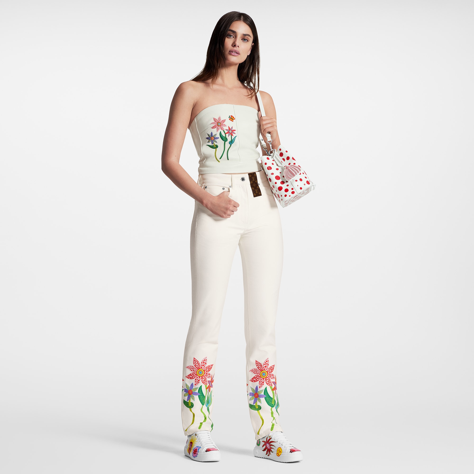 Louis Vuitton LV x YK Flowers Carrot Pants – Women – Ready-to-Wear 1AB7QU