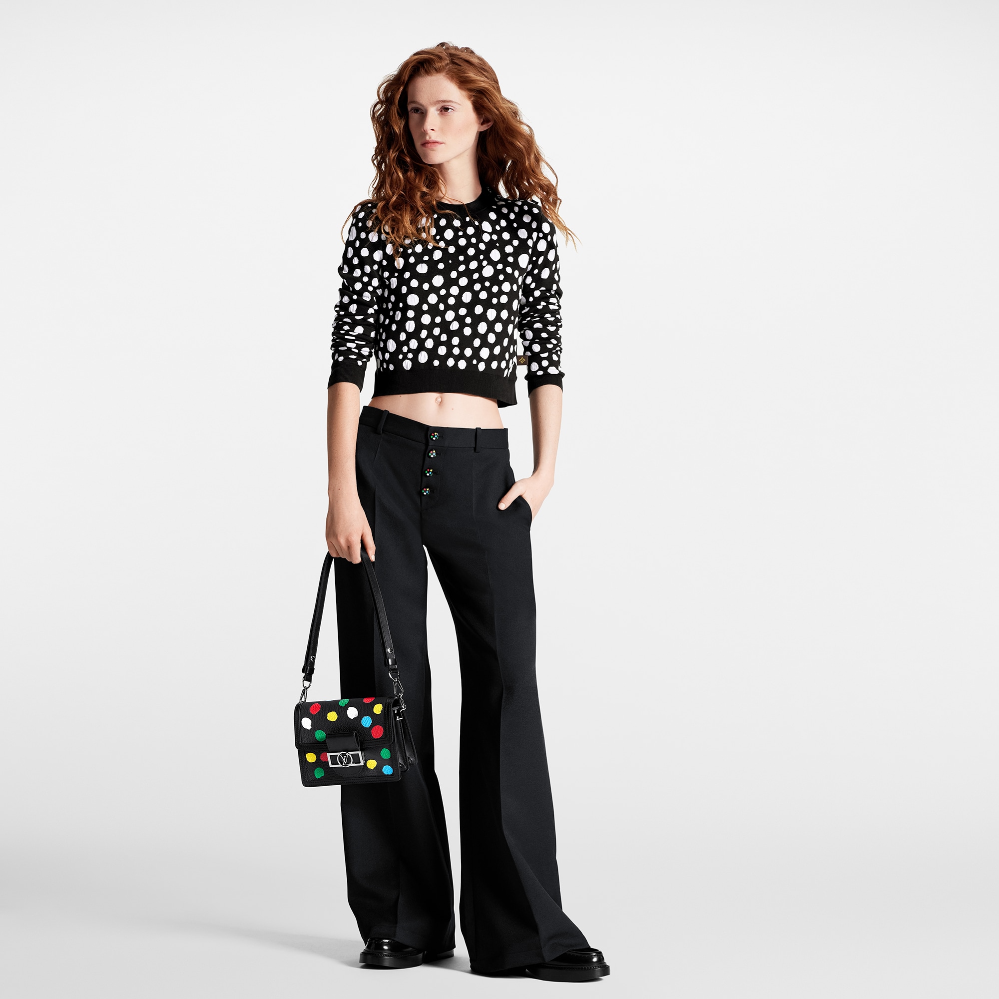 Louis Vuitton LV x YK Infinity Dots Cropped Pullover – Women – Ready-to-Wear 1AB852