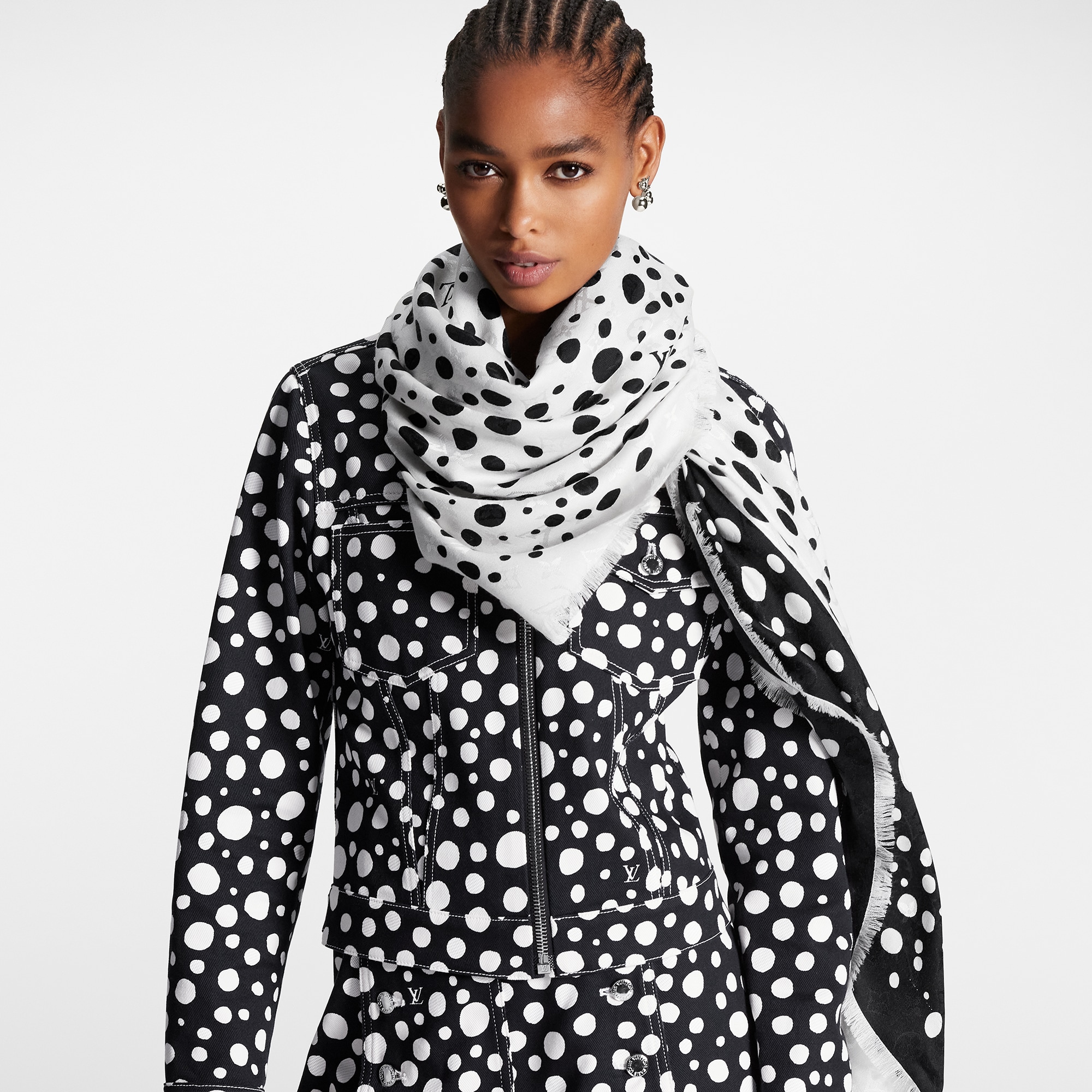 Louis Vuitton LV x YK Infinity Dots Shawl – Women – Accessories M78303