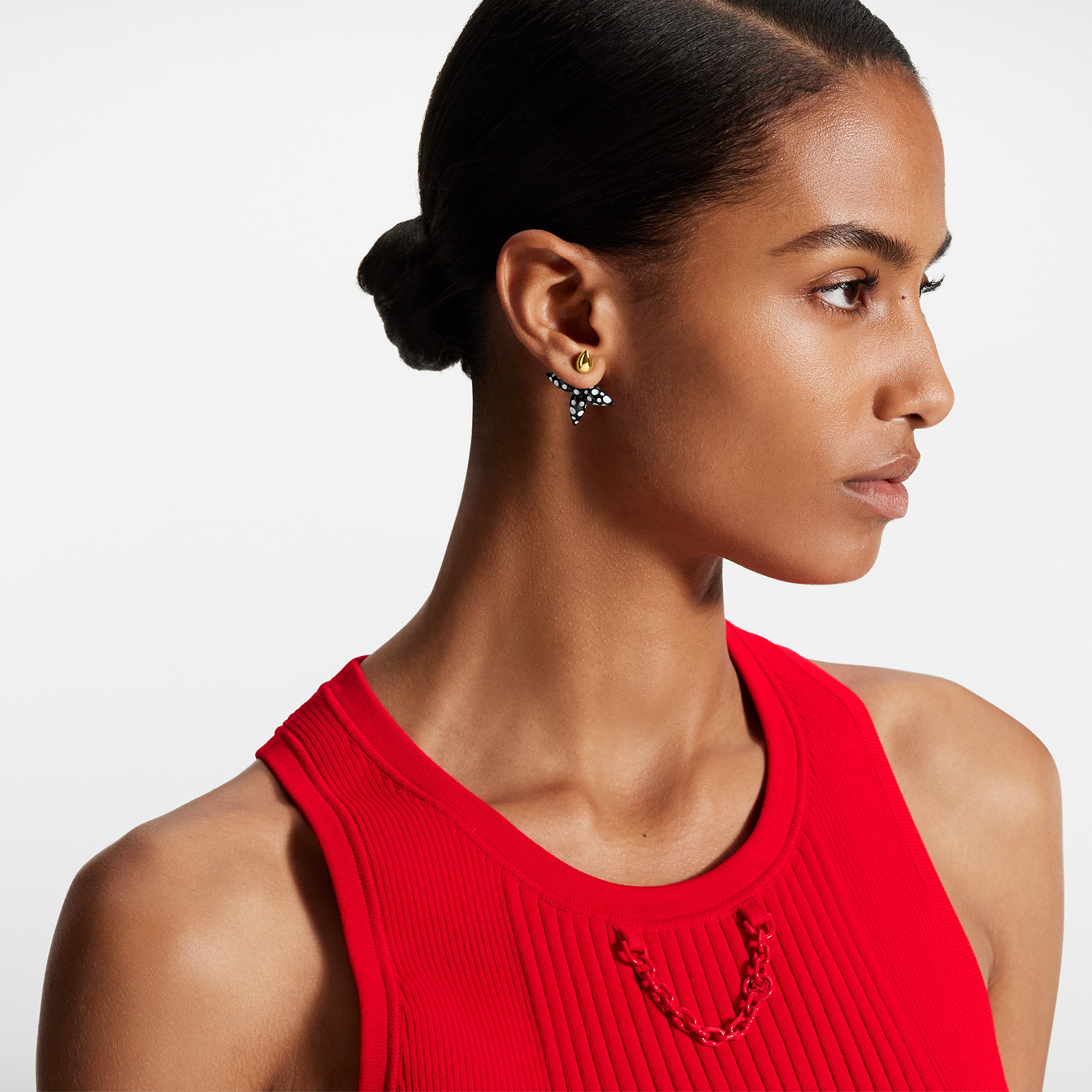 Louis Vuitton LV x YK Louisette Infinity Dots Earrings – Women – Fashion Jewelry M01073