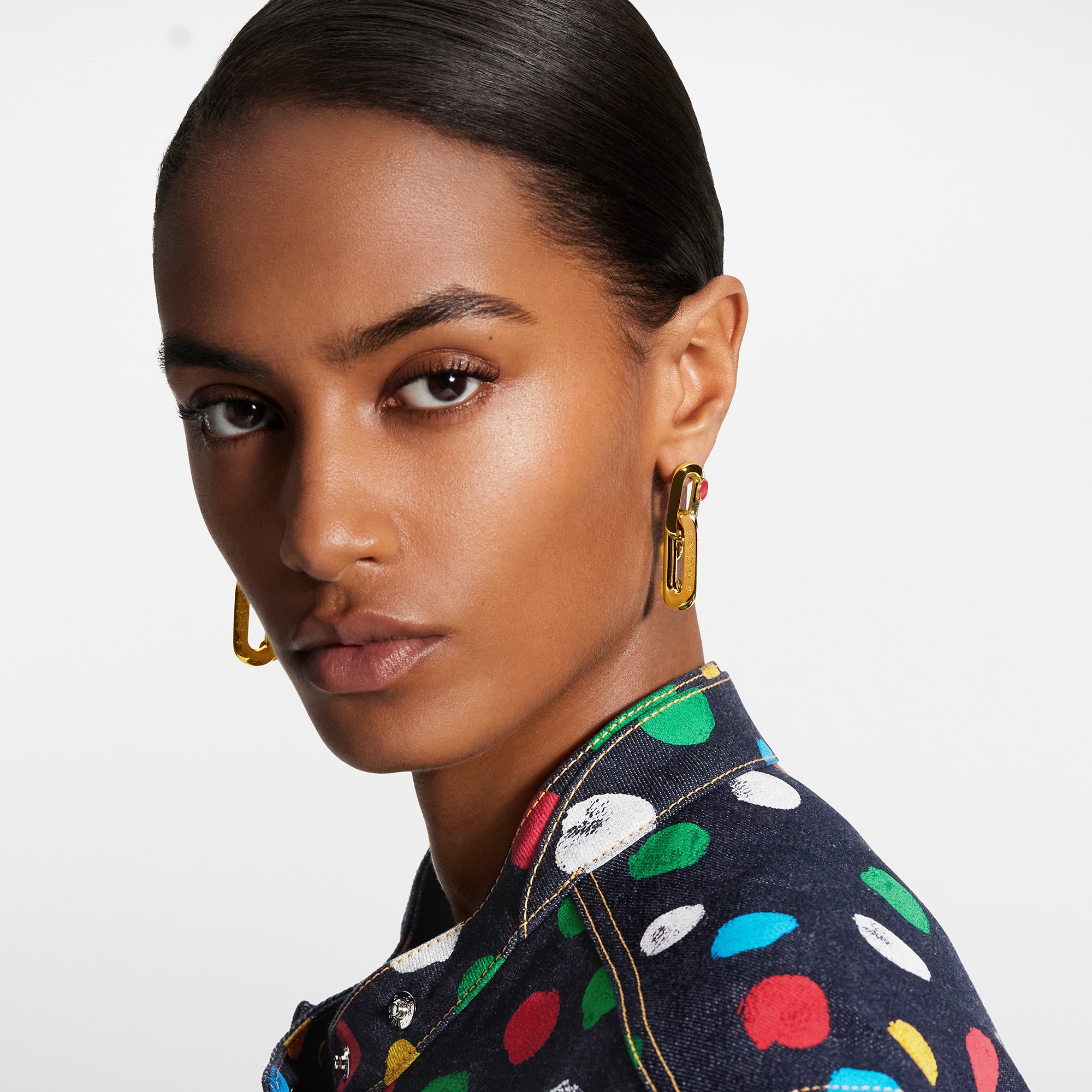 Louis Vuitton LV x YK LV Edge Painted Dots Earrings – Women – Fashion Jewelry M01065