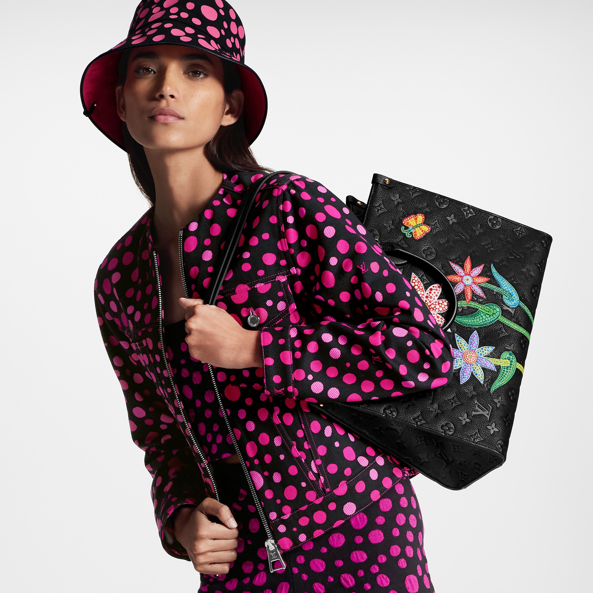 Louis Vuitton LV x YK OnTheGo MM Monogram Empreinte Leather – Women – Handbags M46416