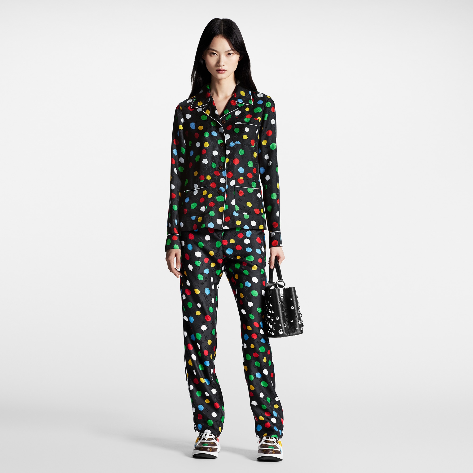 Louis Vuitton LV x YK Painted Dots Pajama Pants – Women – Ready-to-Wear 1AB7YJ