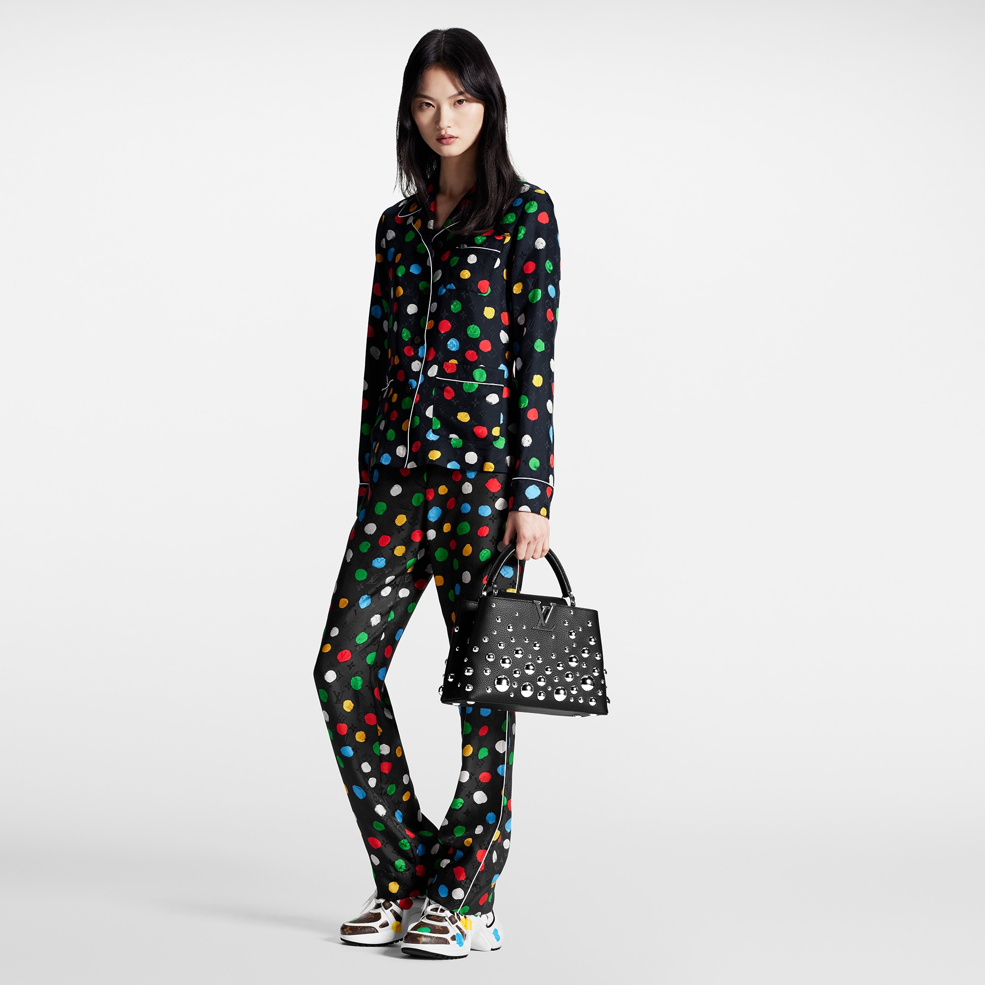 Louis Vuitton LV x YK Painted Dots Pajama Shirt – Women – Ready-to-Wear 1AB7Y3