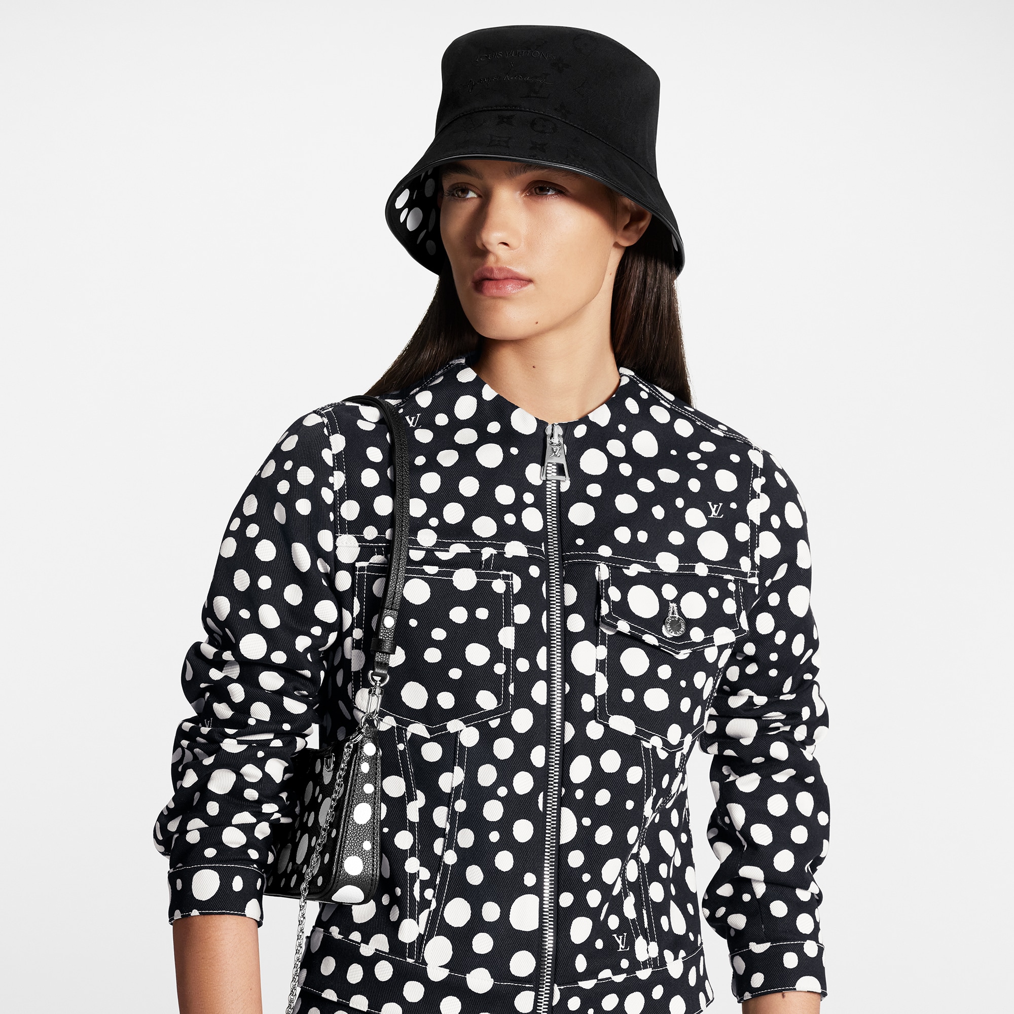 Louis Vuitton LV x YK Reversible Infinity Dots Bucket Hat – Women – Accessories M7072S