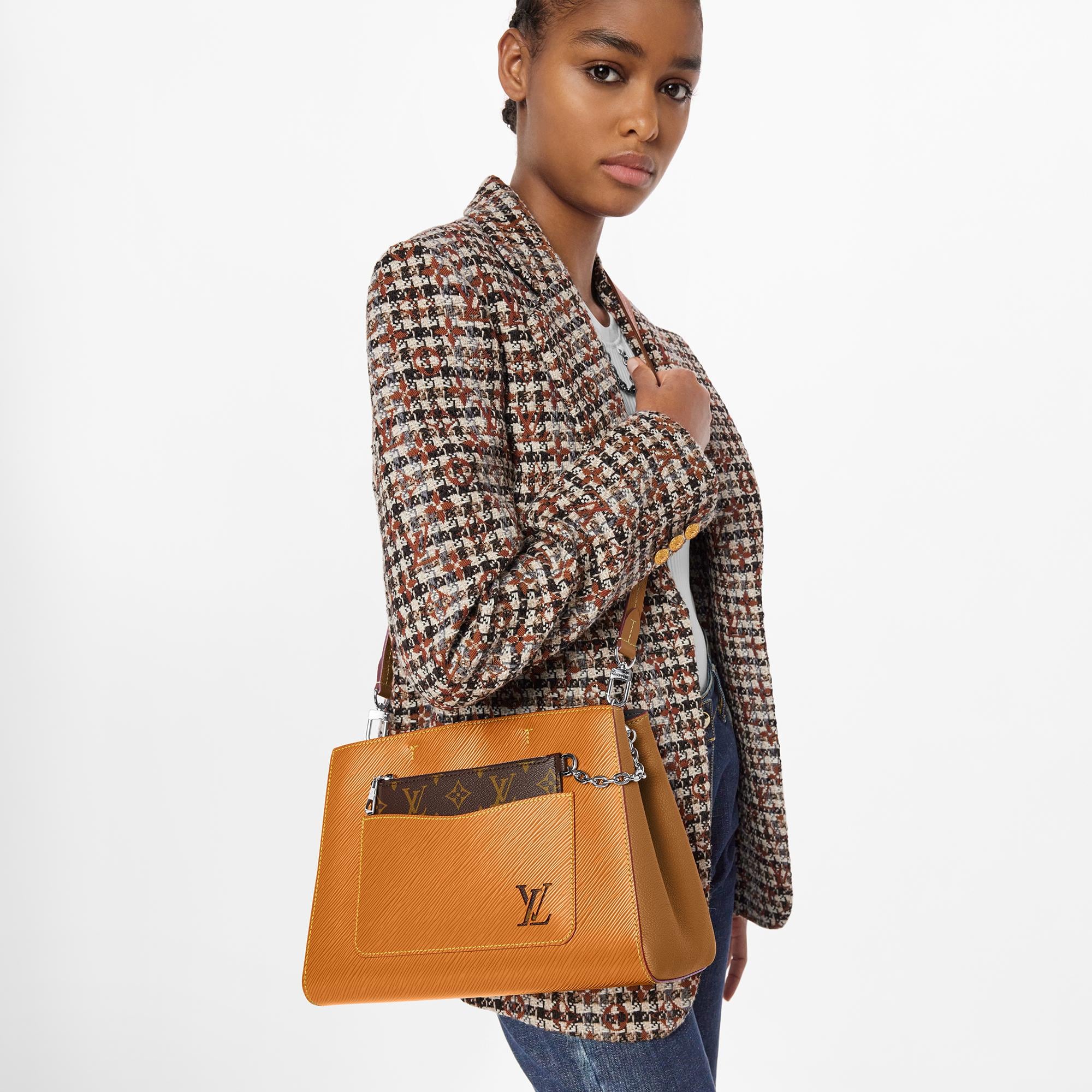 Louis Vuitton Marelle Tote MM Epi Leather – Women – Handbags M59953 Gold Honey