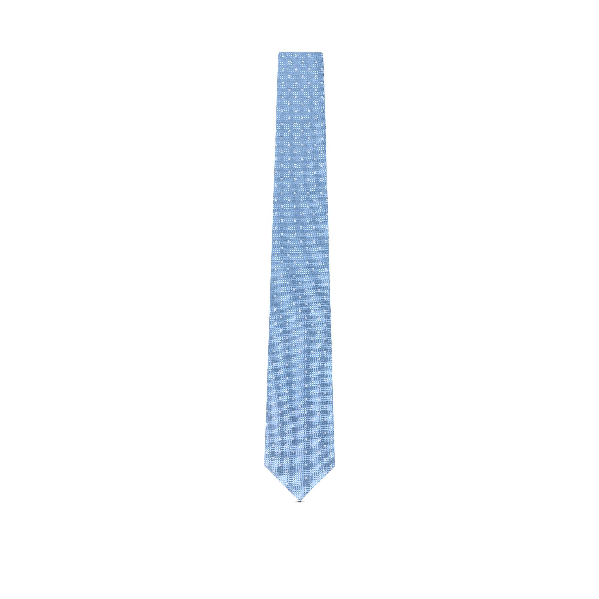 Louis Vuitton Micro LV Tie – Men – Accessories M77071 Light Blue