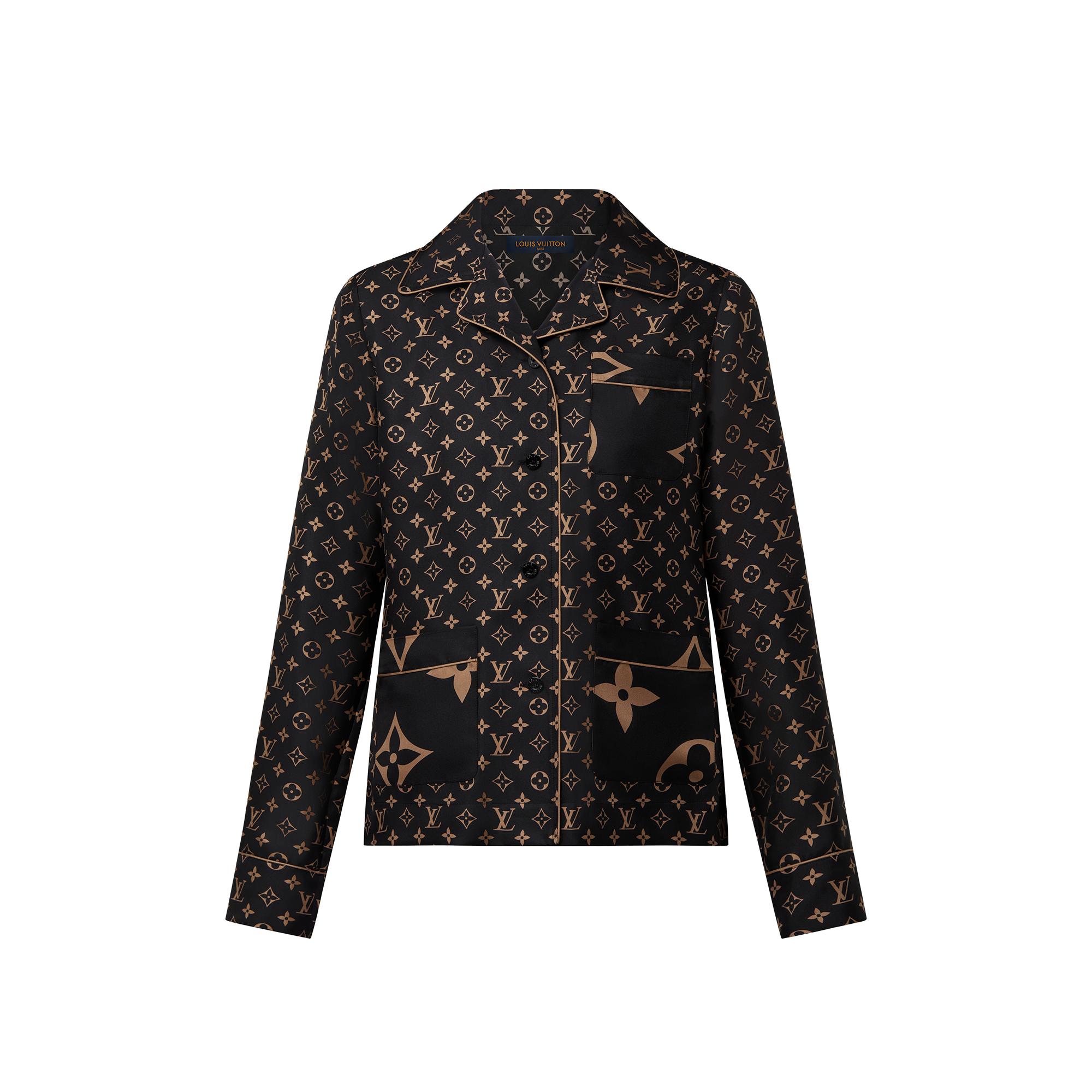 Louis Vuitton Mixed Monogram Pajama Shirt – Women – Ready-to-Wear 1AAG9T