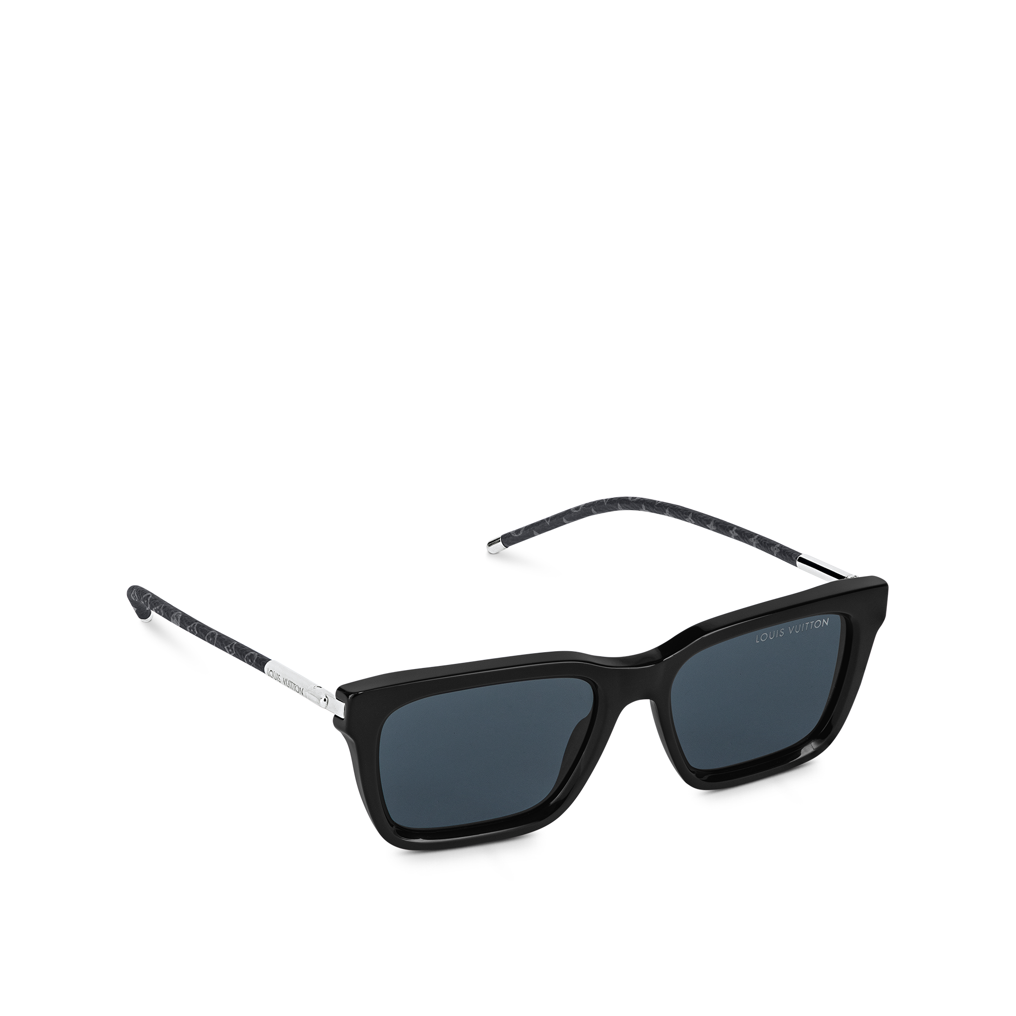 Louis Vuitton MNG Blaze Square Sunglasses – Men – Accessories Z1830U Black