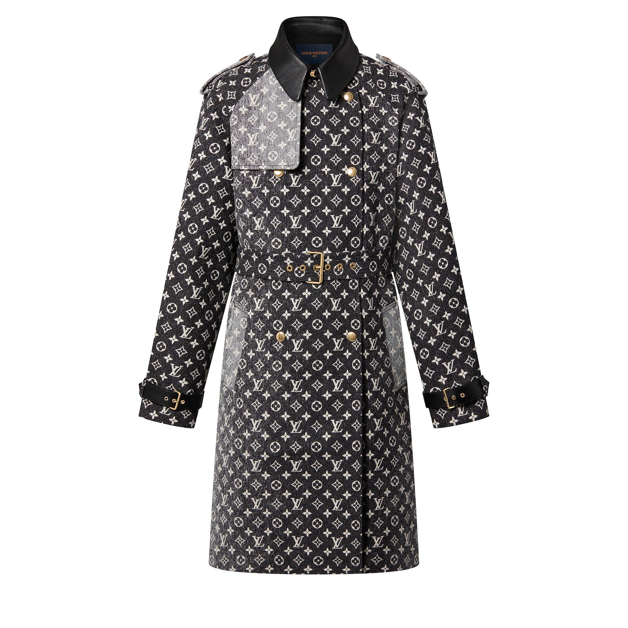 Louis Vuitton Monogram Denim Trench Coat – Women – Ready-to-Wear 1AAWEJ