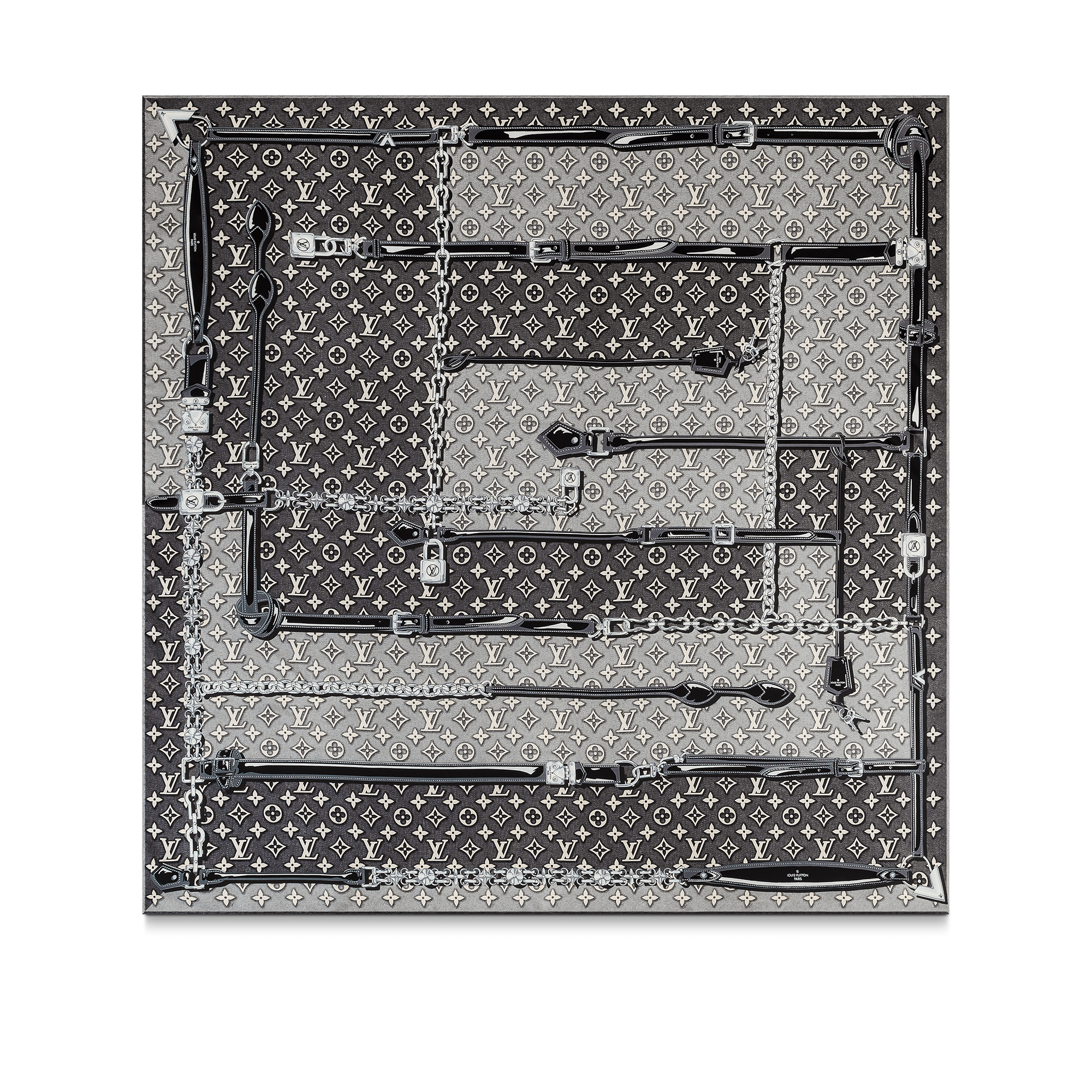 Louis Vuitton Monogram Jacquard Denim Square 90 – Women – Accessories M78224