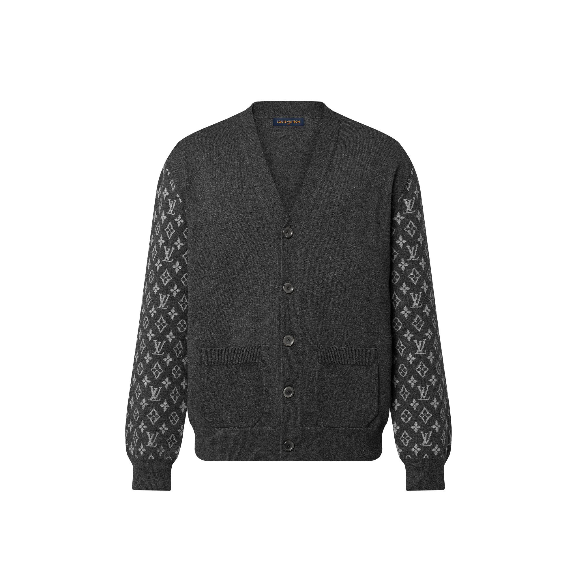 Louis Vuitton Monogram Mix Cashmere Cardigan – Men – Ready-to-Wear 1AAVIX L