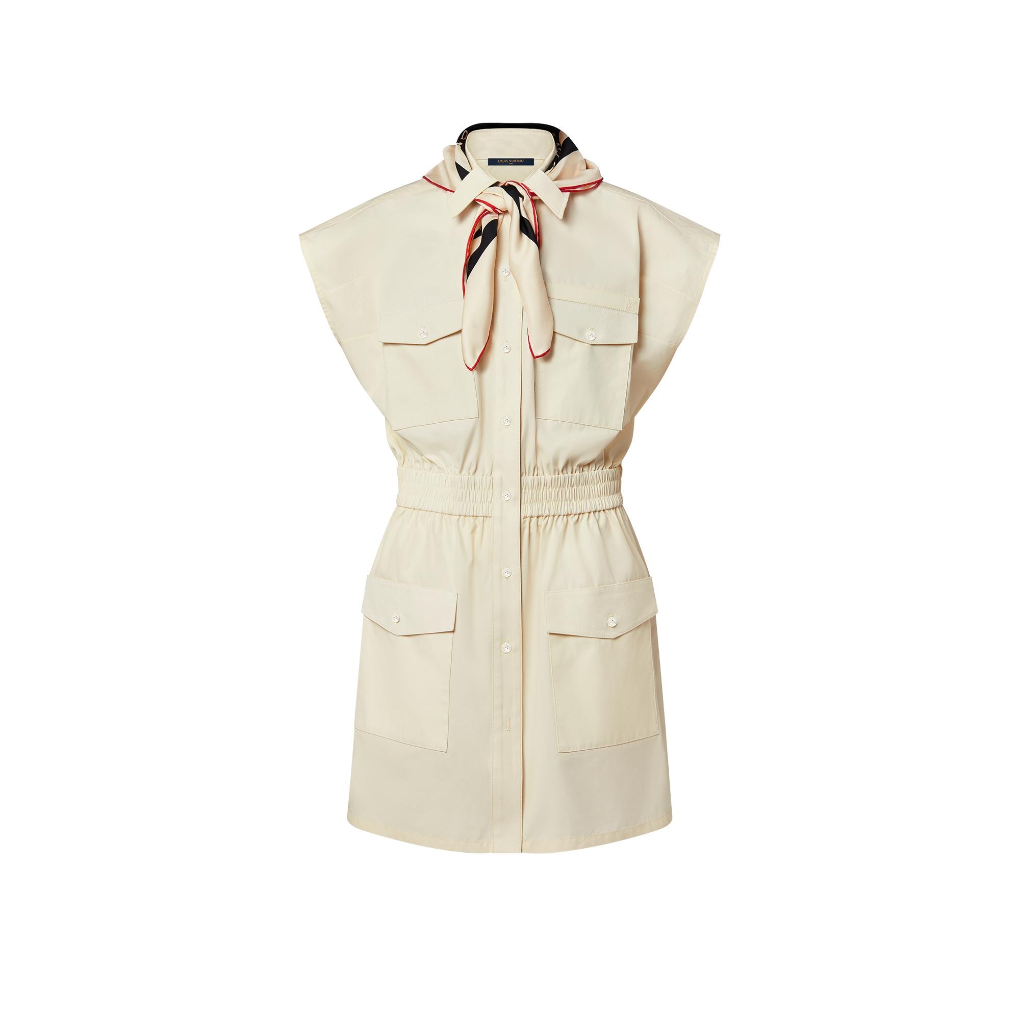 Louis Vuitton Monogram Scarf Safari Shirt Dress – Women – Ready-to-Wear 1AAMFX
