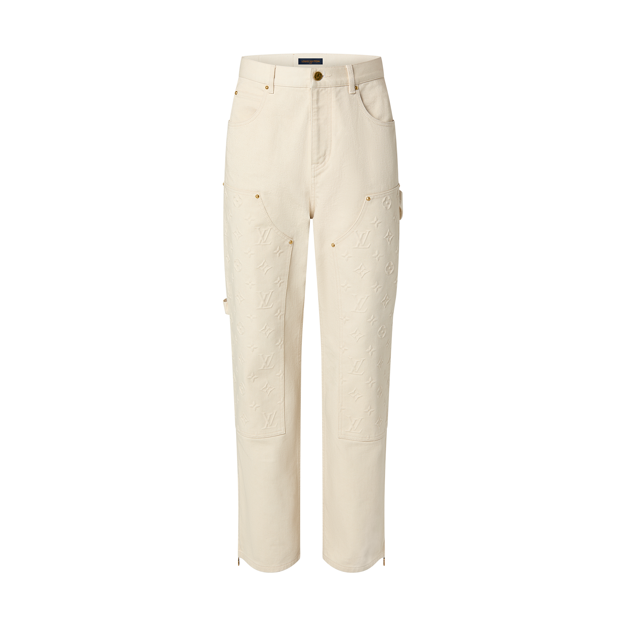 Louis Vuitton Monogram Workwear Denim Carpenter Pants – Men – Ready-to-Wear 1AATHX