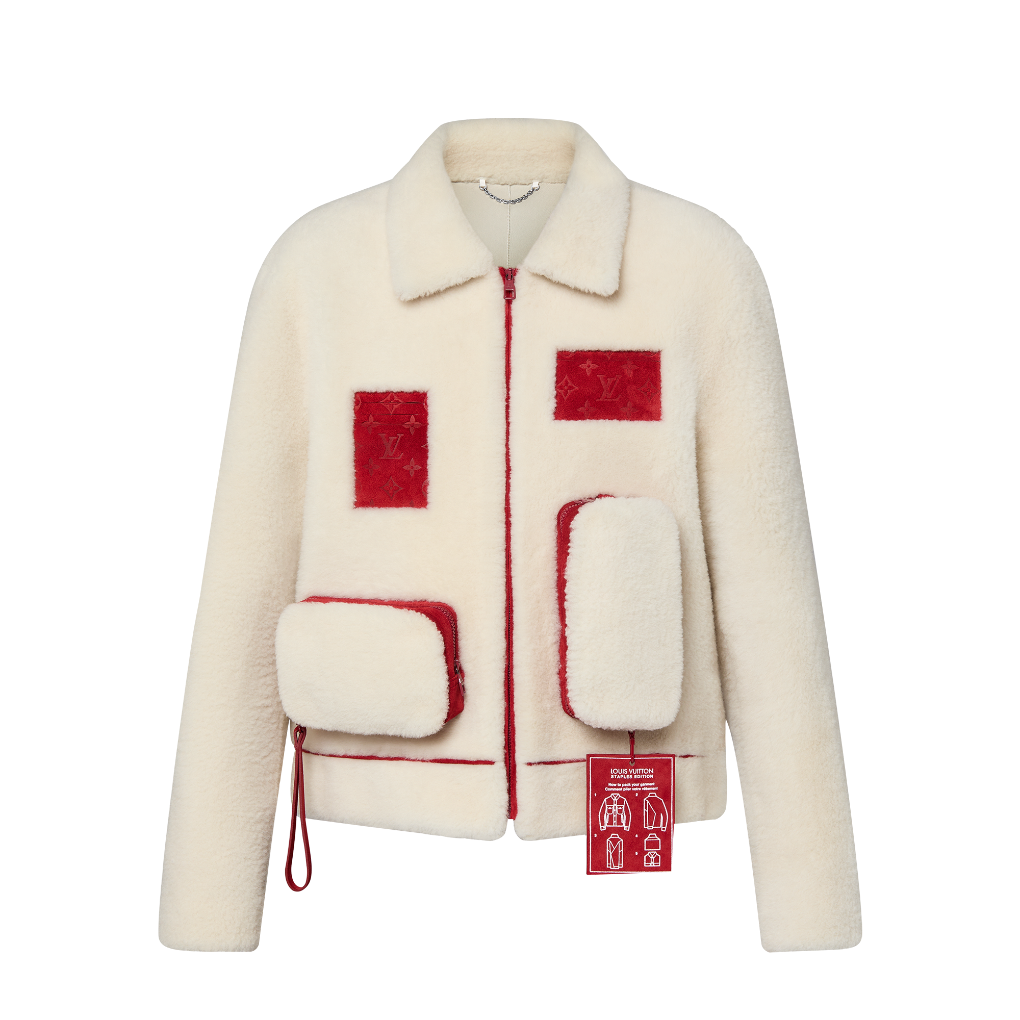 Louis Vuitton Multipocket Shearling Jacket – Men – Ready-to-Wear 1AAV2J