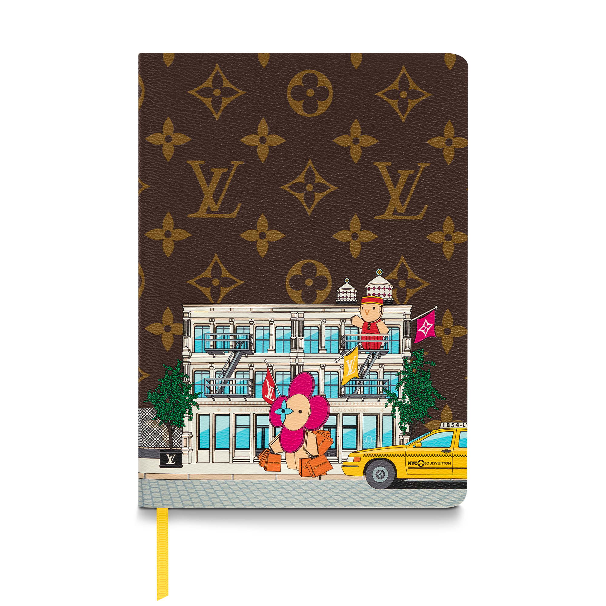 Louis Vuitton New York Xmas Clemence Notebook Monogram – Art of Living – Books and Stationery GI0804