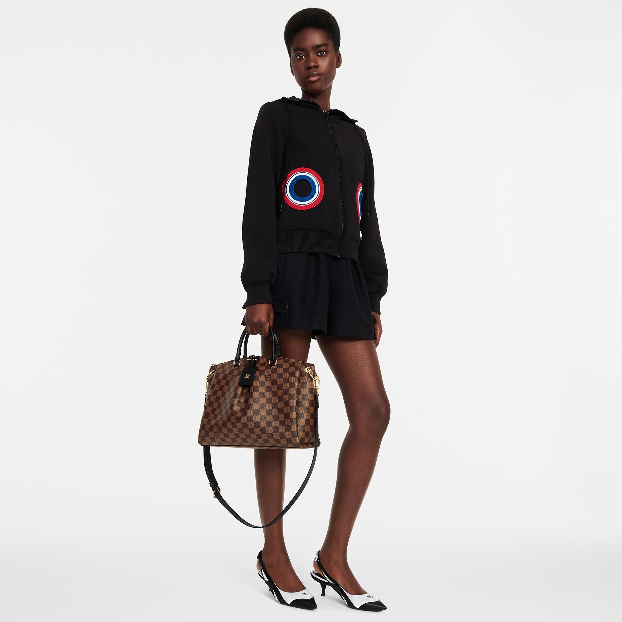 Louis Vuitton Odéon Tote MM Damier Ebene – Women – Handbags N45283 Odéon Tote MM