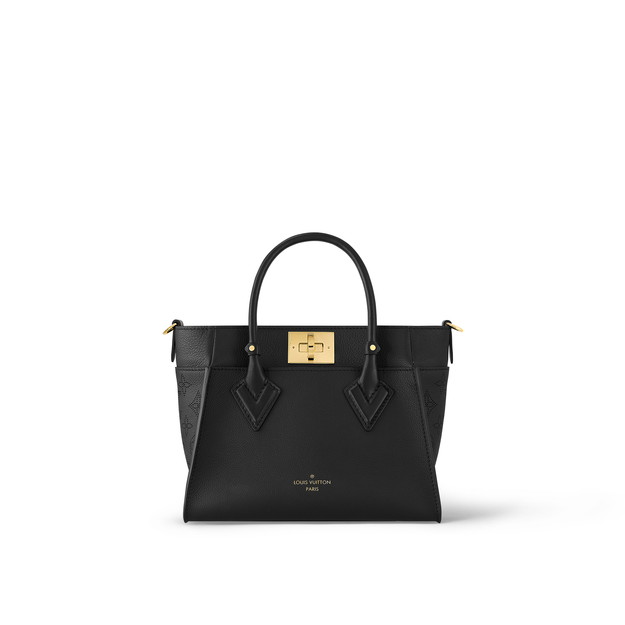Louis Vuitton On My Side PM High End Leathers – Women – Handbags M21546 Black