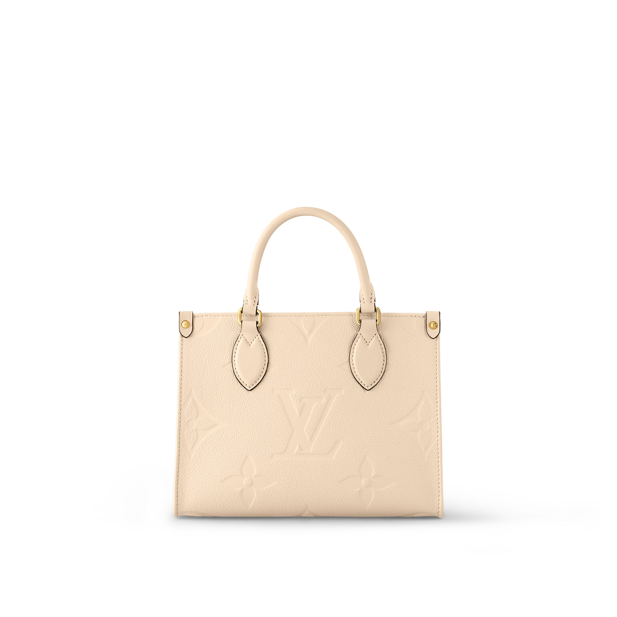 Louis Vuitton OnTheGo PM Monogram Empreinte Leather – Women – Handbags M46569 Cream