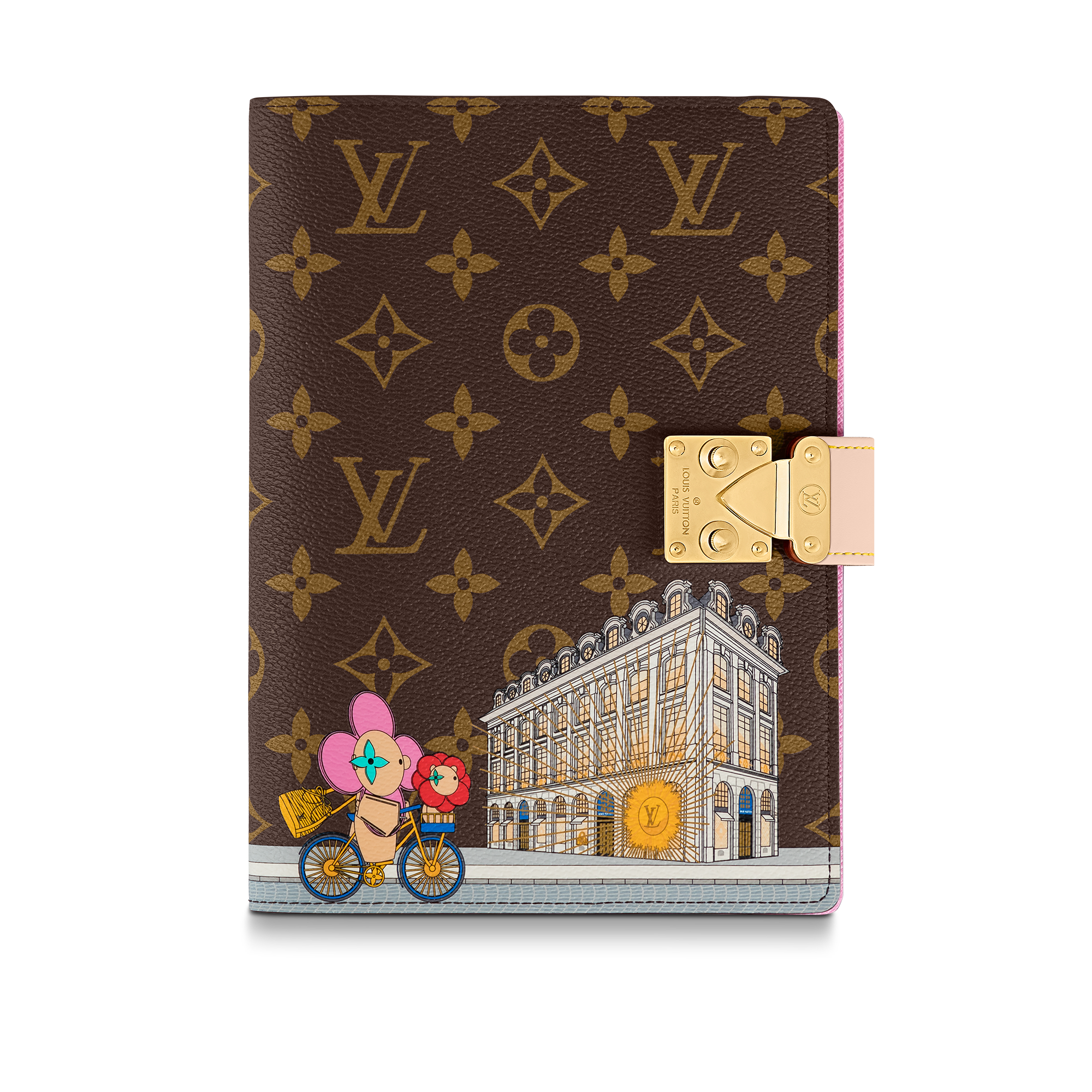 Louis Vuitton Paris Xmas Paul Notebook Cover Monogram – Art of Living – Books and Stationery GI0827