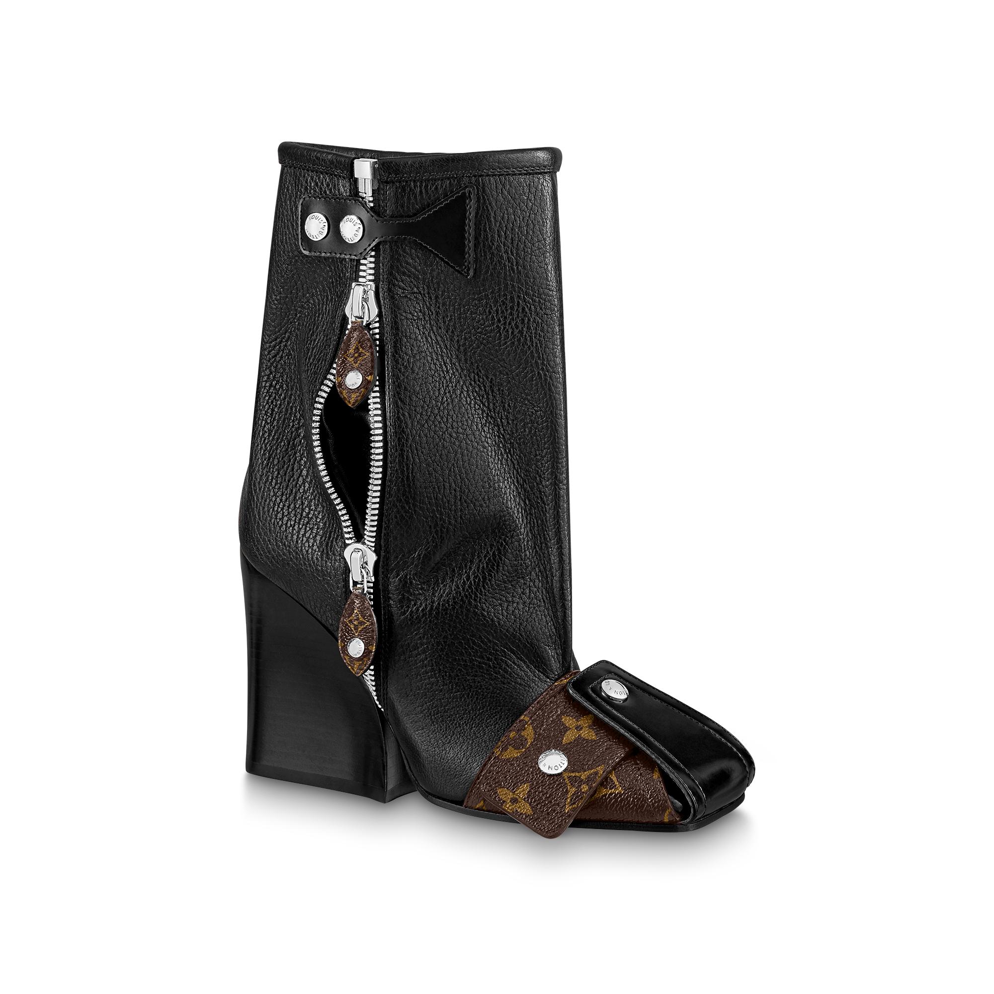 Louis Vuitton Patti Wedge Half Boot – Women – Shoes 1AACCT