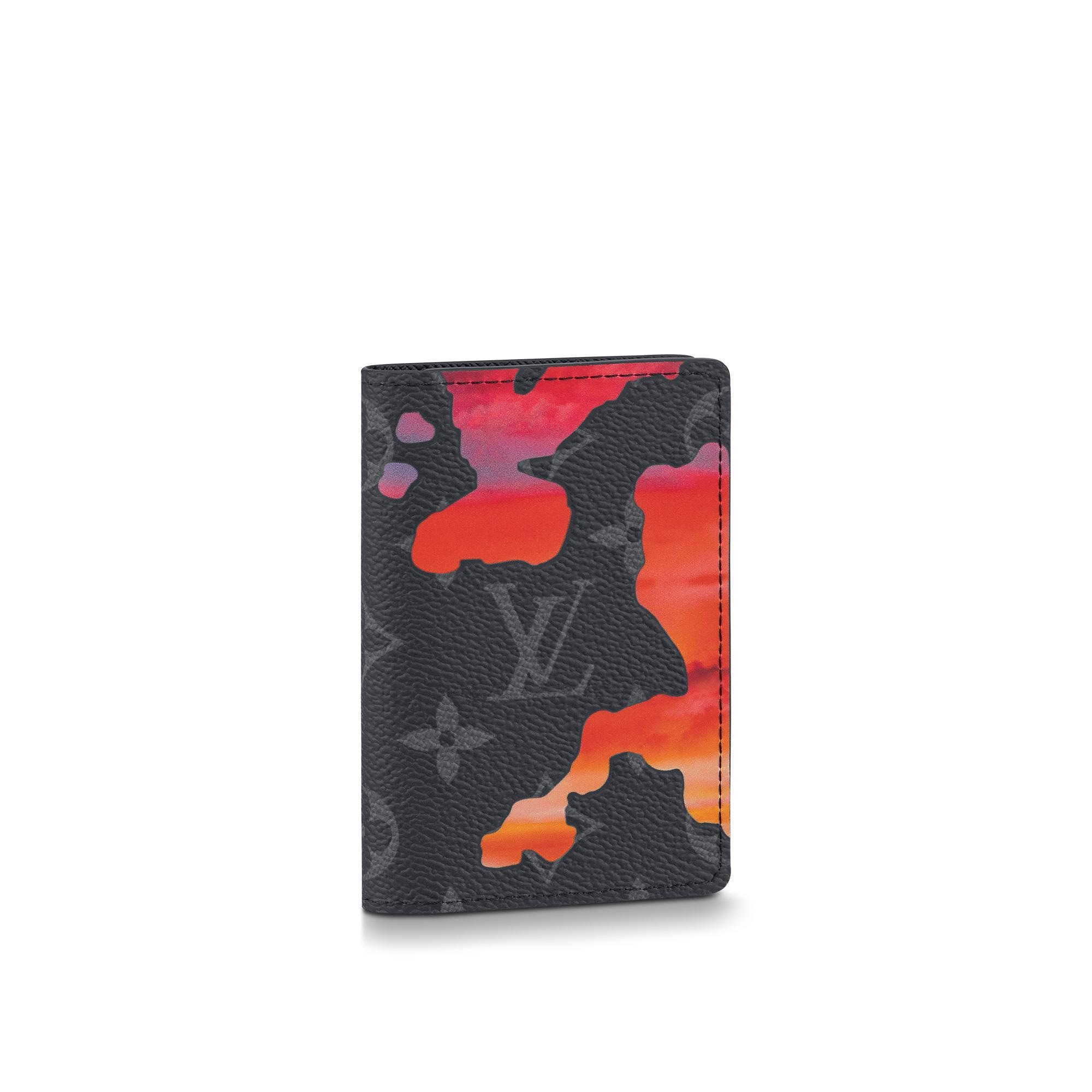 Louis Vuitton Pocket Organizer Monogram Eclipse Canvas – Men – Small Leather Goods M81757