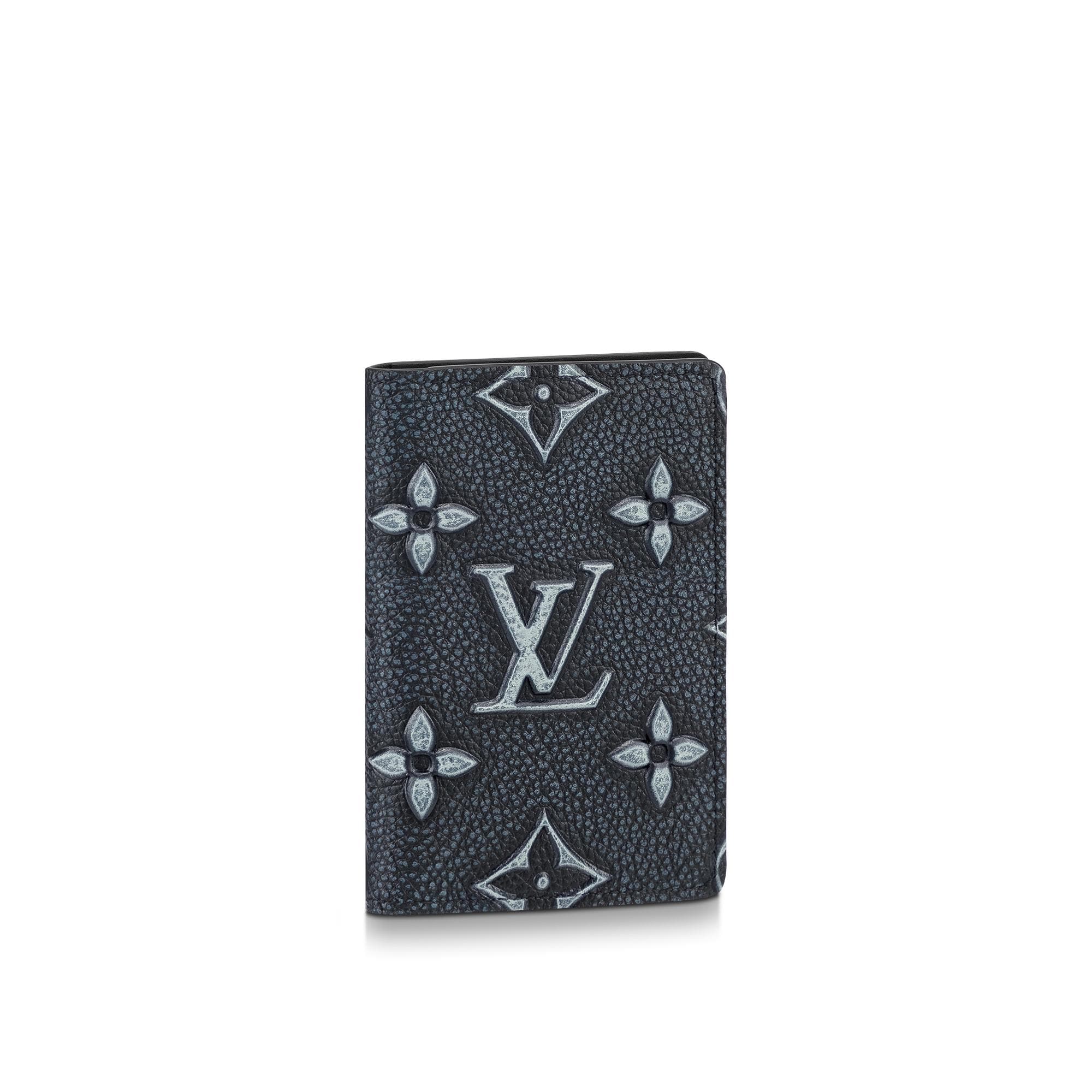 Louis Vuitton Pocket Organizer Other Leathers – Men – Small Leather Goods M81772 LV FADED CHARCOAL