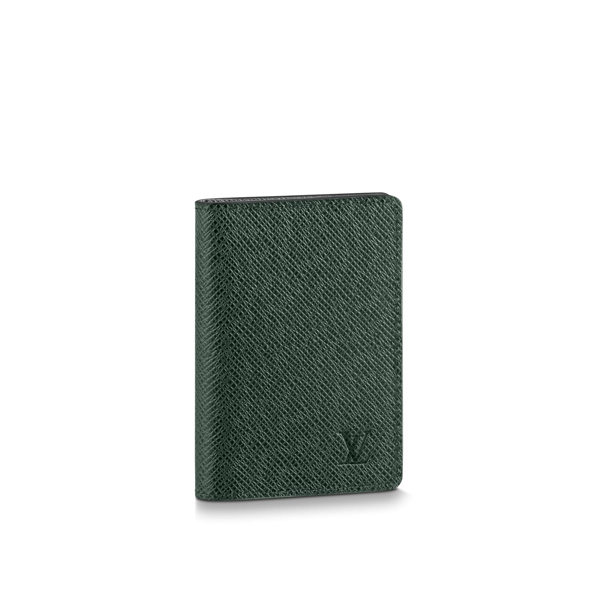 Louis Vuitton Pocket Organizer Taiga Leather – Men – Small Leather Goods M81550