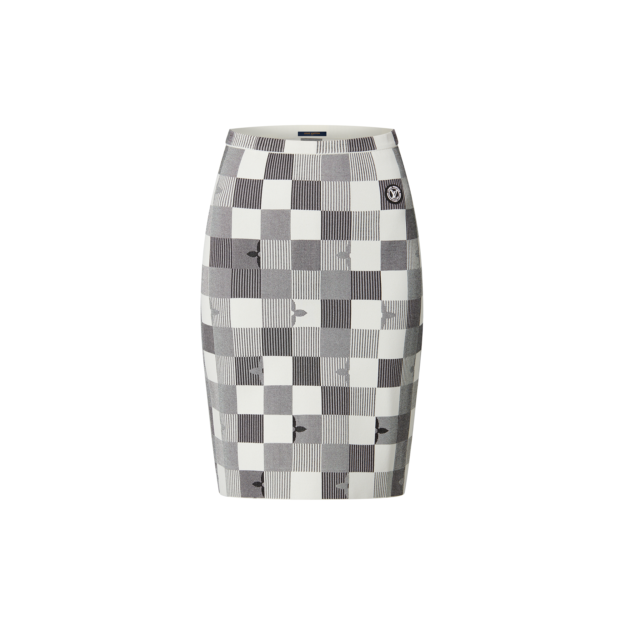 Louis Vuitton Pop Monogram Damier Knit Skirt  – Women – Ready-to-Wear 1AAXDD S