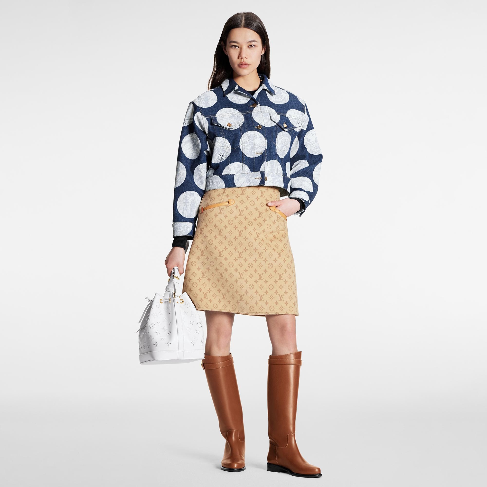 Louis Vuitton Preppy Double Face A-line Skirt – Women – Ready-to-Wear 1AAAN7