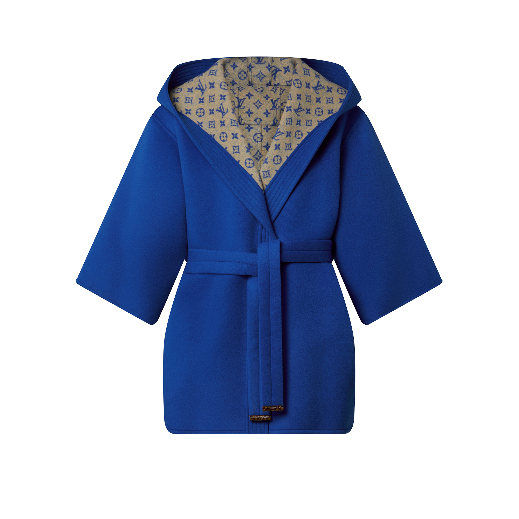 Louis Vuitton Royal Blue Robe Wrap Coat – Women – Ready-to-Wear 1AAWHN