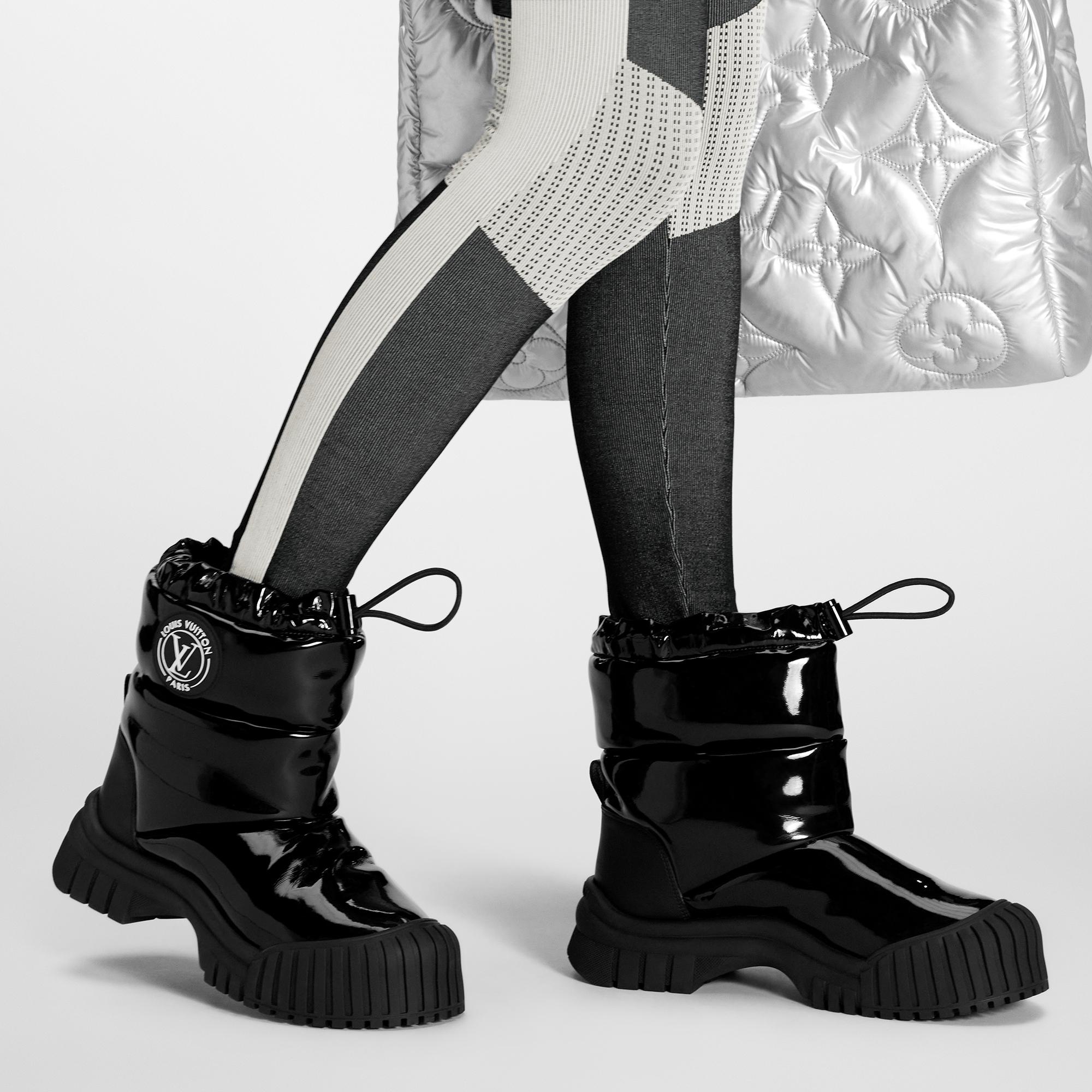 Louis Vuitton Ruby Flat Half Boot – Women – Shoes 1AALZS Black