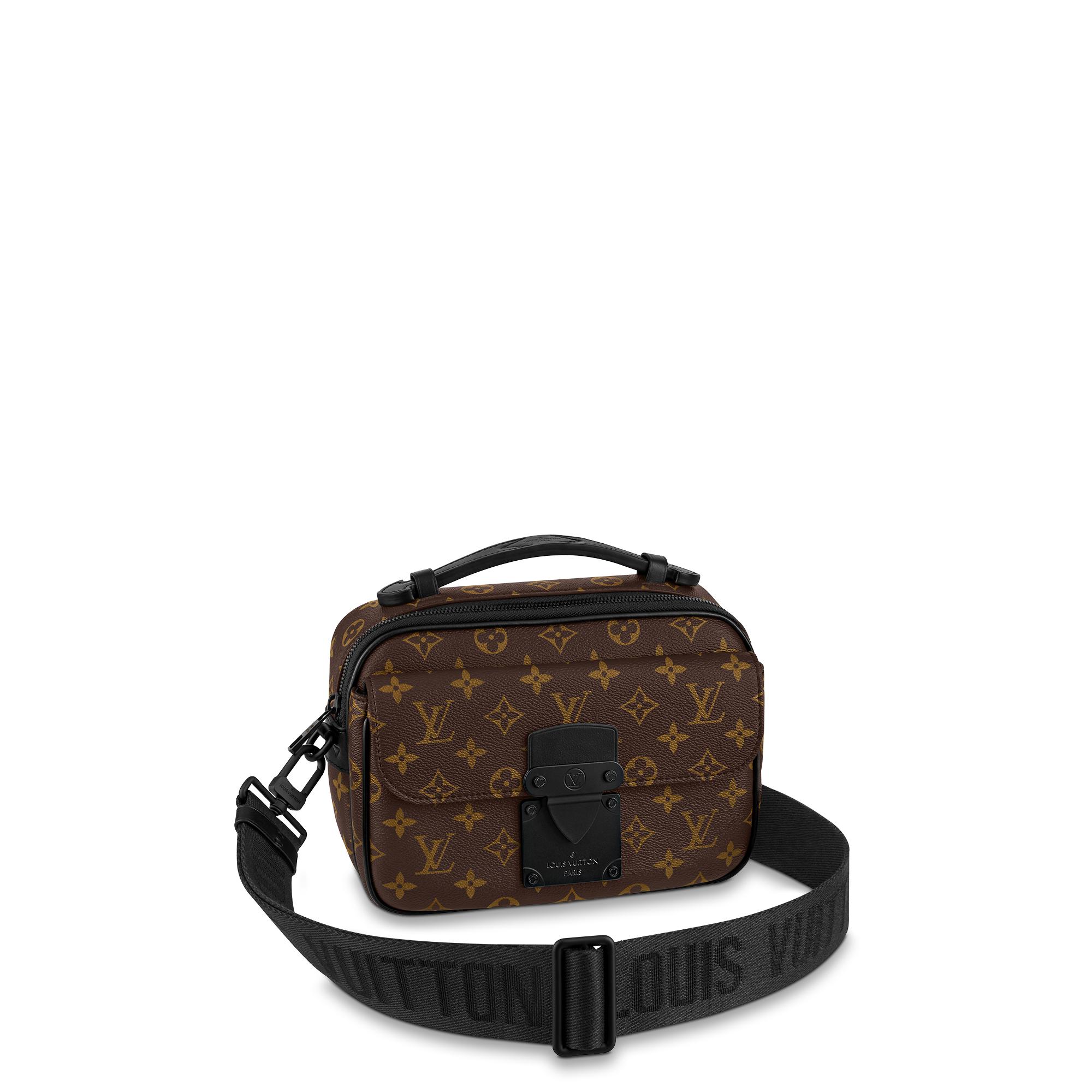 Louis Vuitton S Lock Messenger Monogram Macassar Canvas – Men – Bags M45806