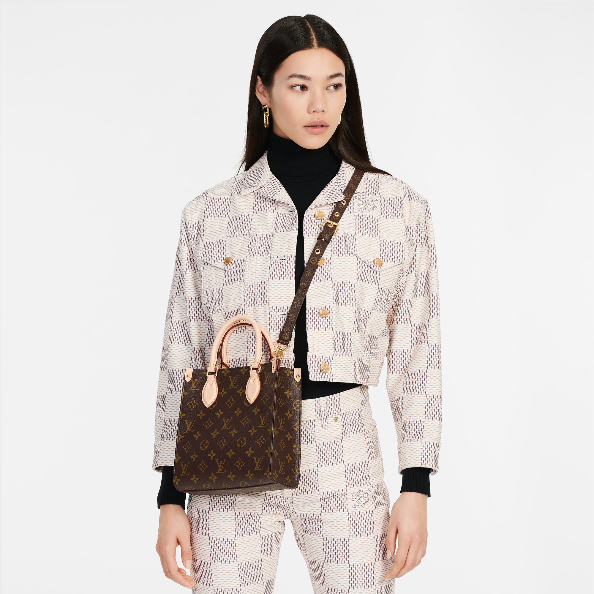 Louis Vuitton Sac Plat BB Monogram – Women – Handbags M46265 Sac Plat BB