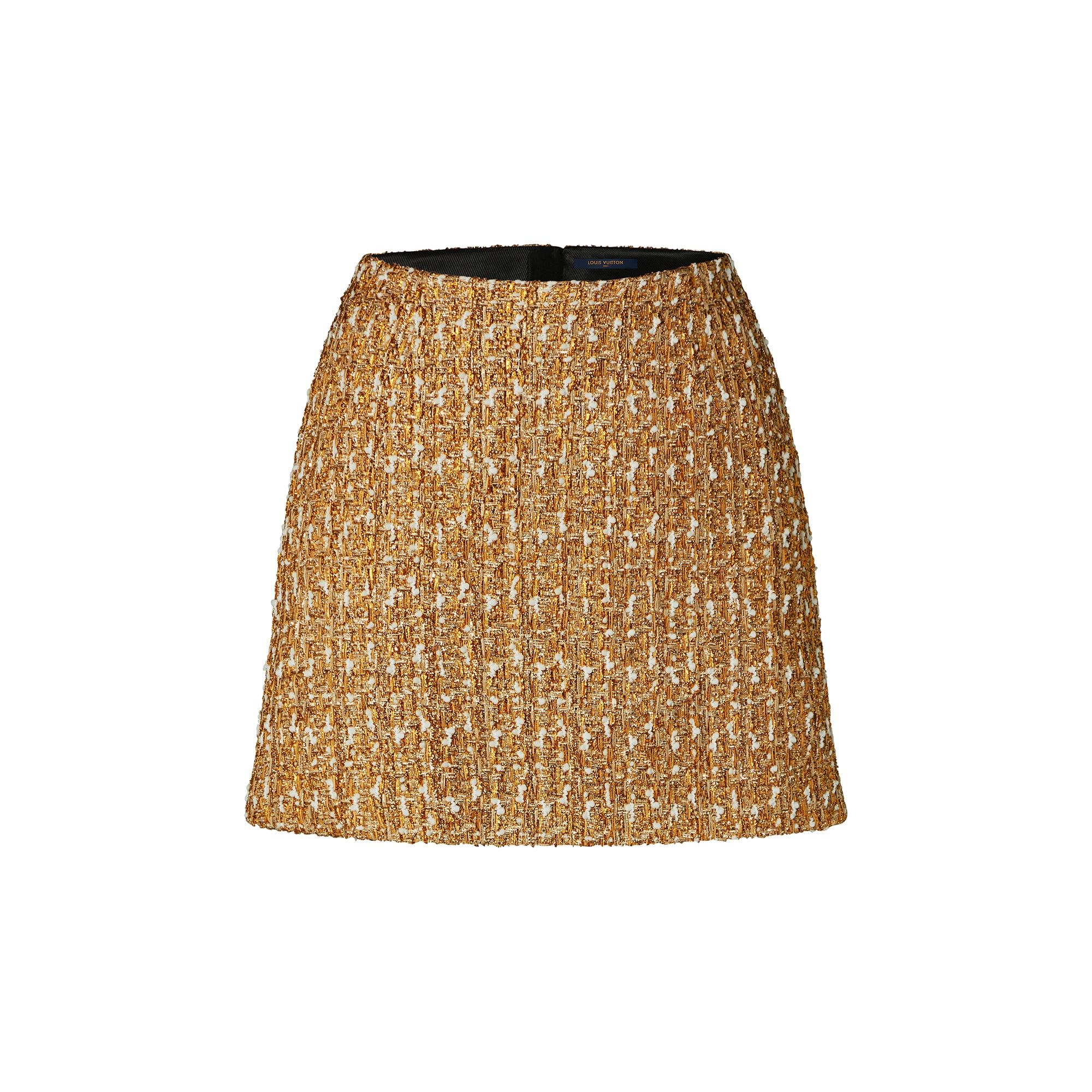 Louis Vuitton Sequin Tweed Mini Skirt – Women – Ready-to-Wear 1AALXE