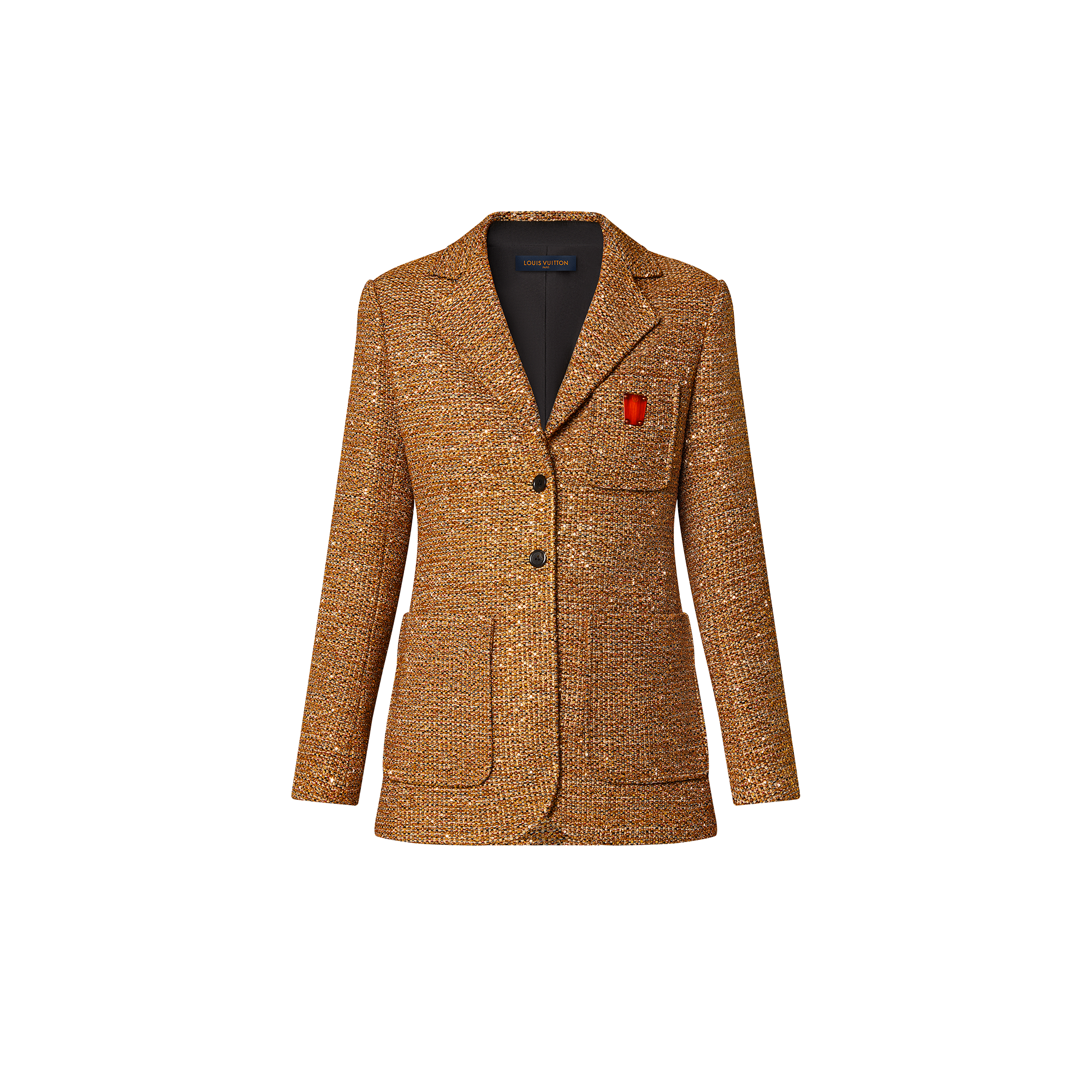 Louis Vuitton Sequin Tweed Preppy Blazer – Women – Ready-to-Wear 1AAY03