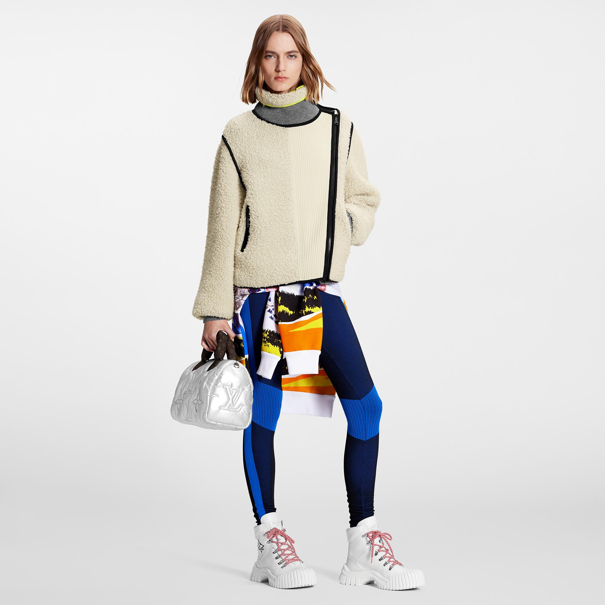 Louis Vuitton Shearling-Effect Zip-Up Jacket – Women – Ready-to-Wear 1AAKGD S
