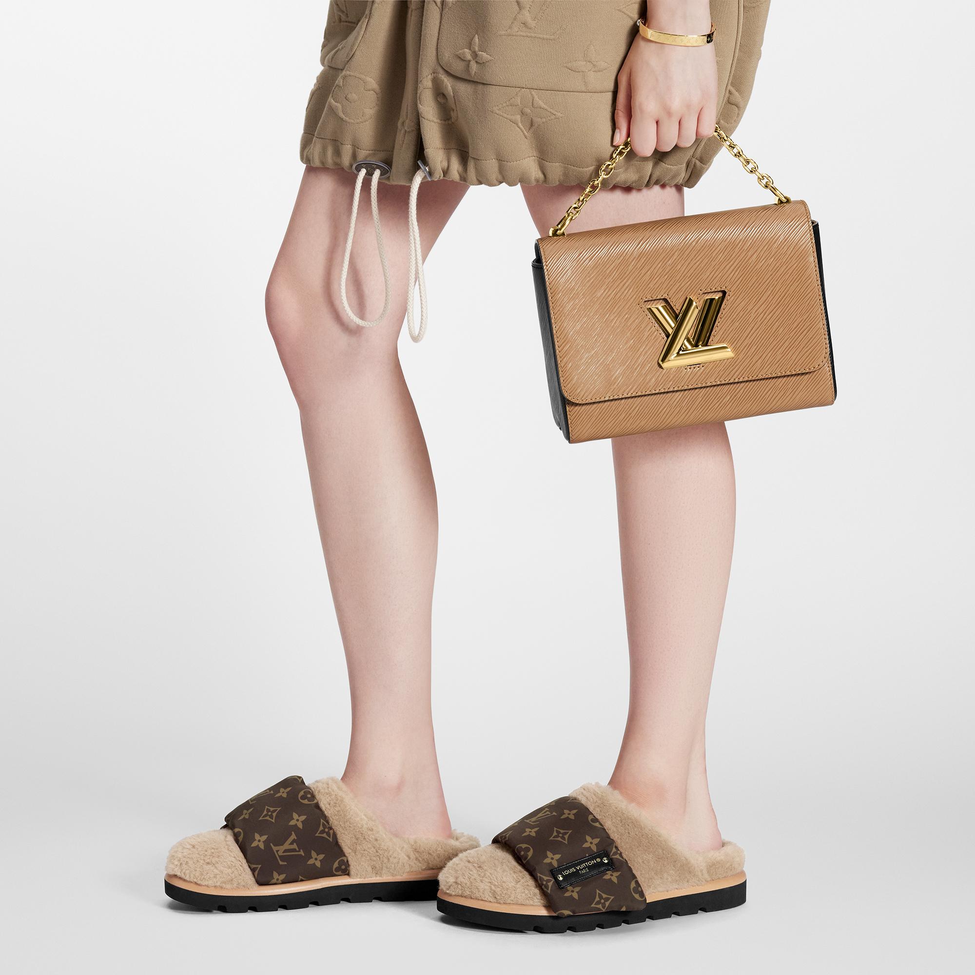 Louis Vuitton Slipper Pillow Flat Comfort Mule – Women – Shoes 1AAM44 Nude