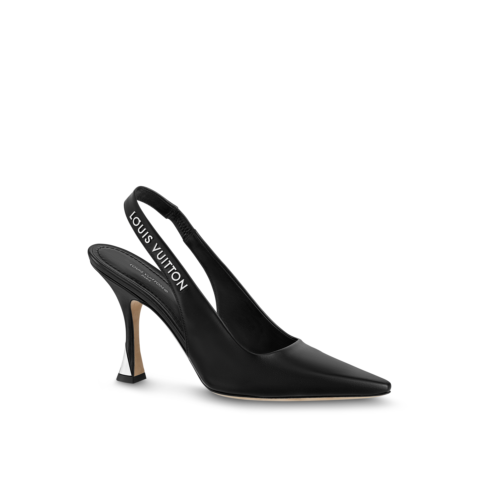 Louis Vuitton Sparkle Slingback Pump – Women – Shoes 1AB1E3 Black