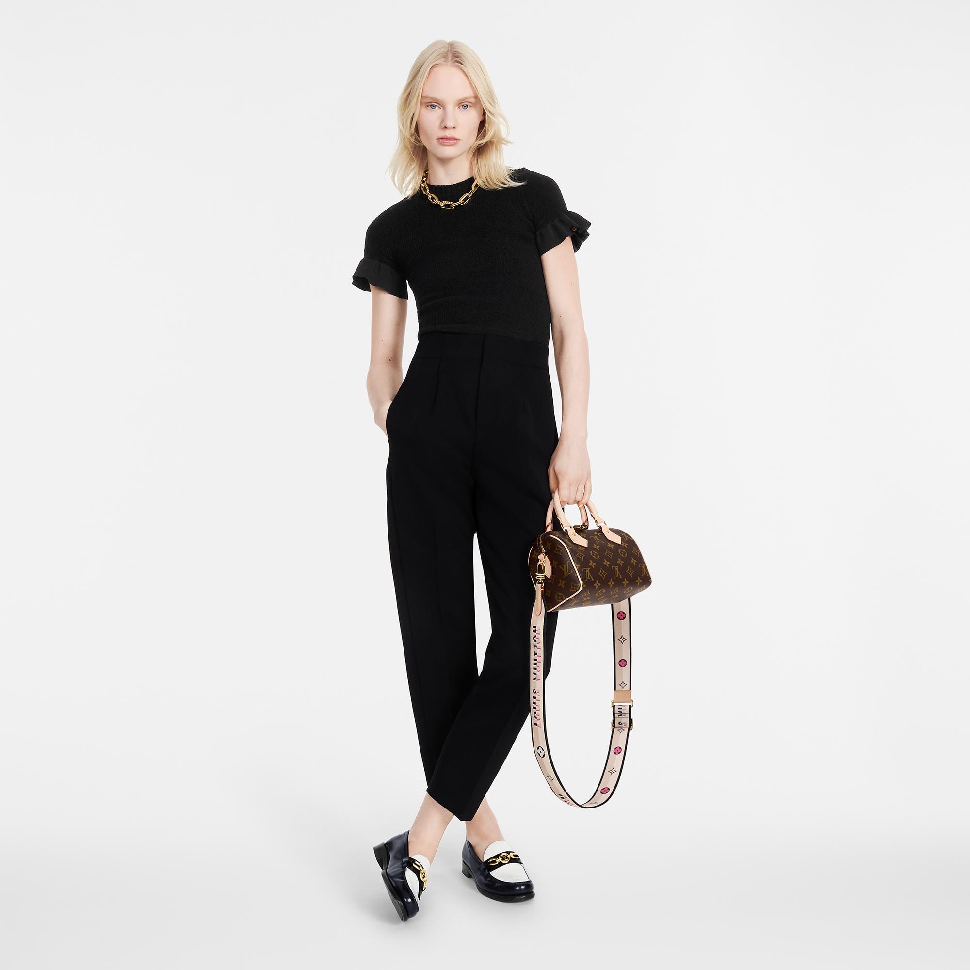 Louis Vuitton Speedy Bandoulière 20 Monogram – Women – Handbags M46234 Black