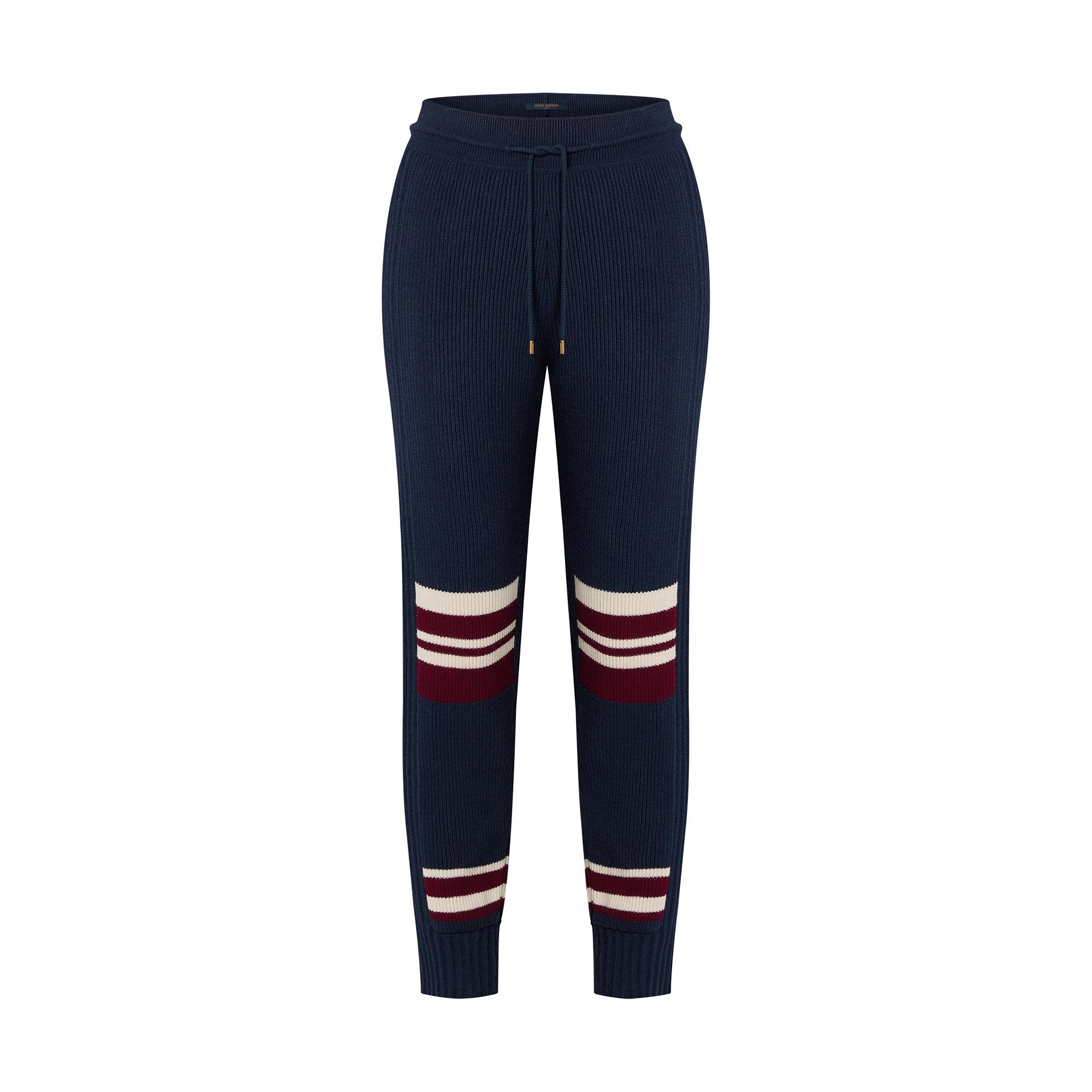 Louis Vuitton Stripe Detail Ribbed Jogging Pants – Women – Ready-to-Wear 1AAKNF S