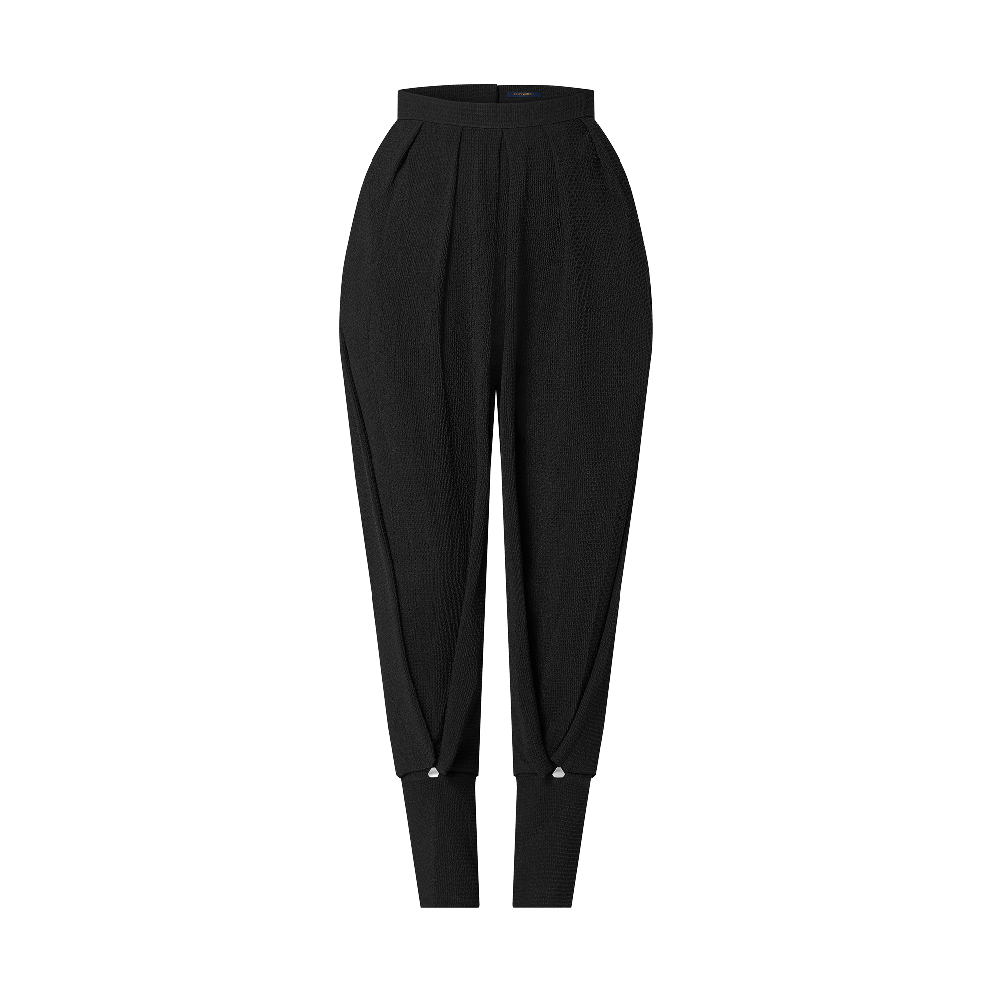 Louis Vuitton Textured Silk Carrot Pants  – Women – Ready-to-Wear 1AAYKK