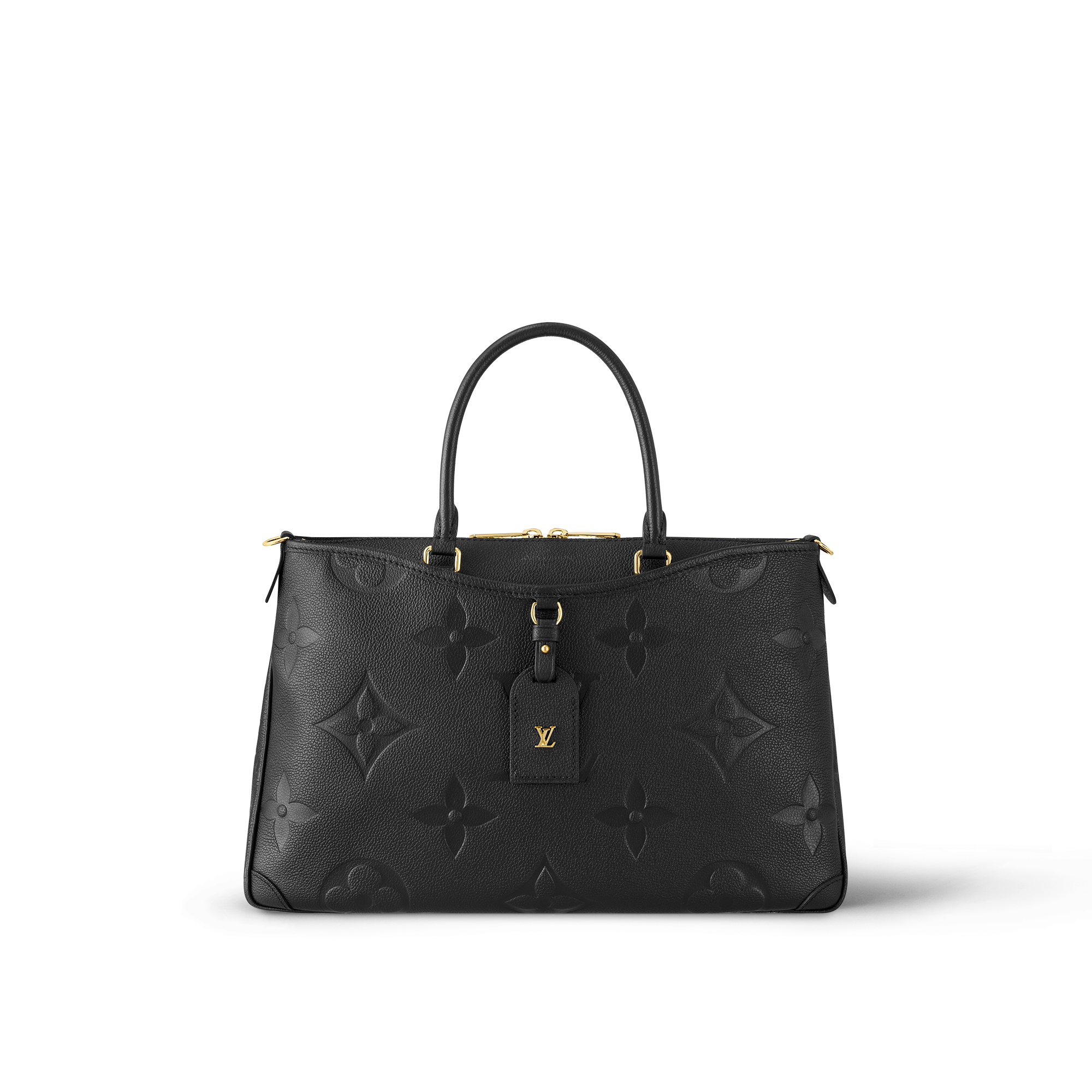 Louis Vuitton Trianon MM Monogram Empreinte Leather – Women – Handbags M46487 Black