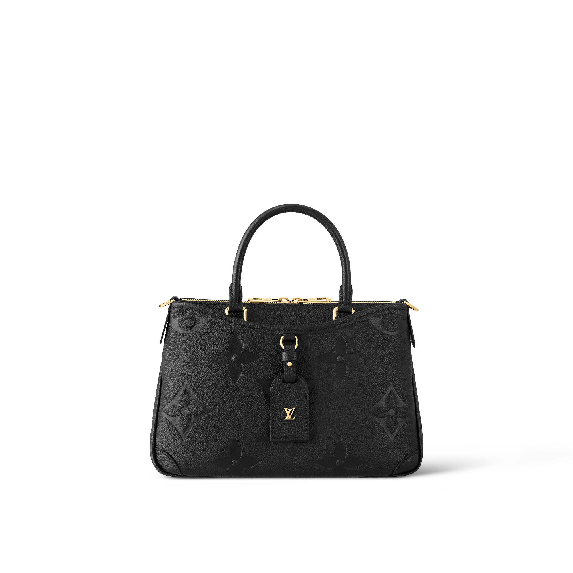 Louis Vuitton Trianon PM Monogram Empreinte Leather – Women – Handbags M46488 Black