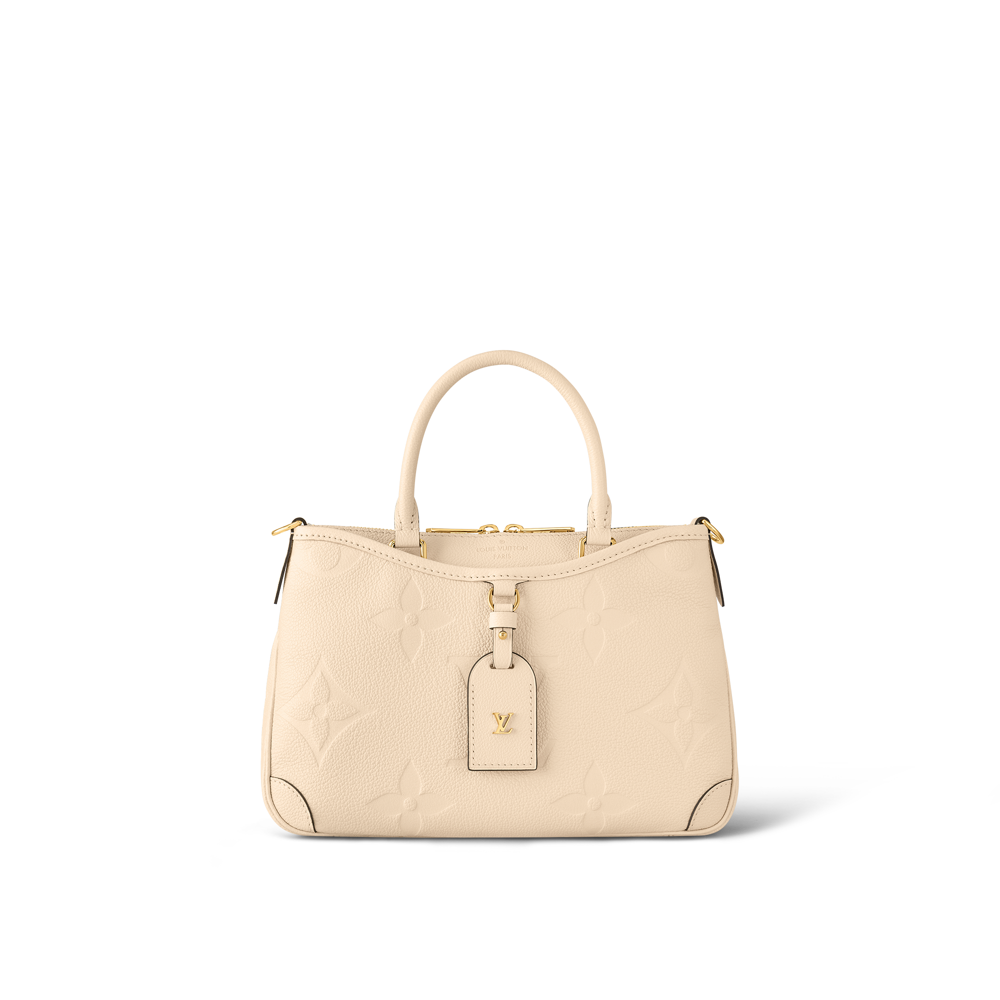 Louis Vuitton Trianon PM Monogram Empreinte Leather – Women – Handbags M46503 Cream